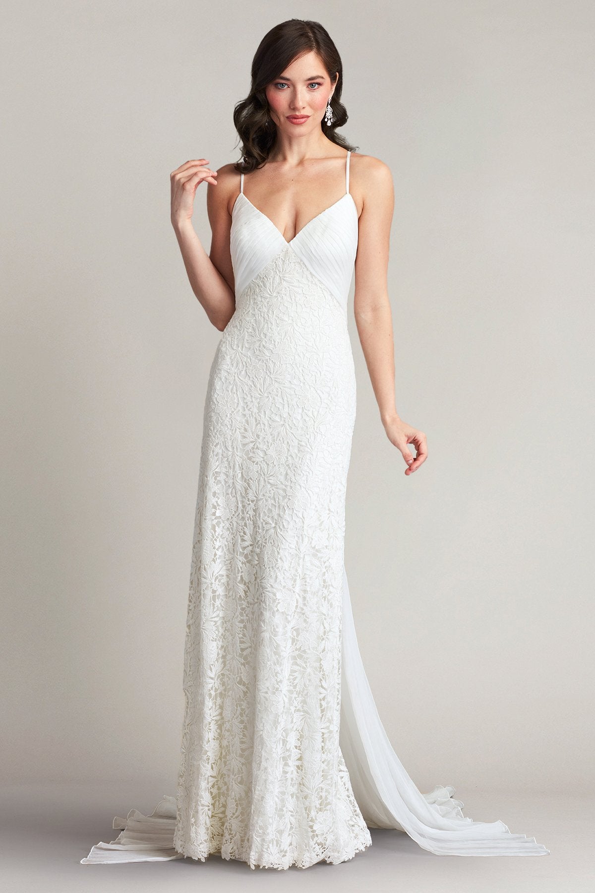 TADASHI SHOJI ティアードリボンドレス S 美シルエット アメリカ製 bbd18560m_bk_nd_front.jpg