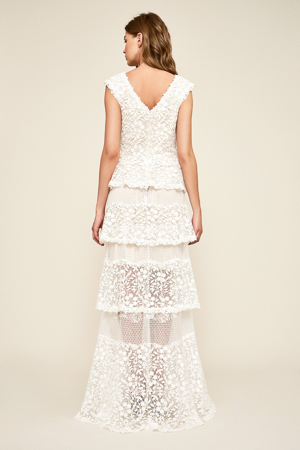 Tadashi Shoji - Citara Tulle Tiered Gown