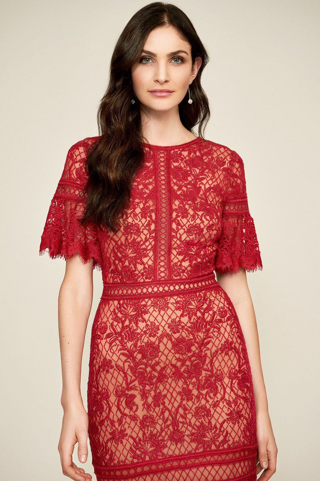 Tadashi Shoji - Chakra Embroidered Gown