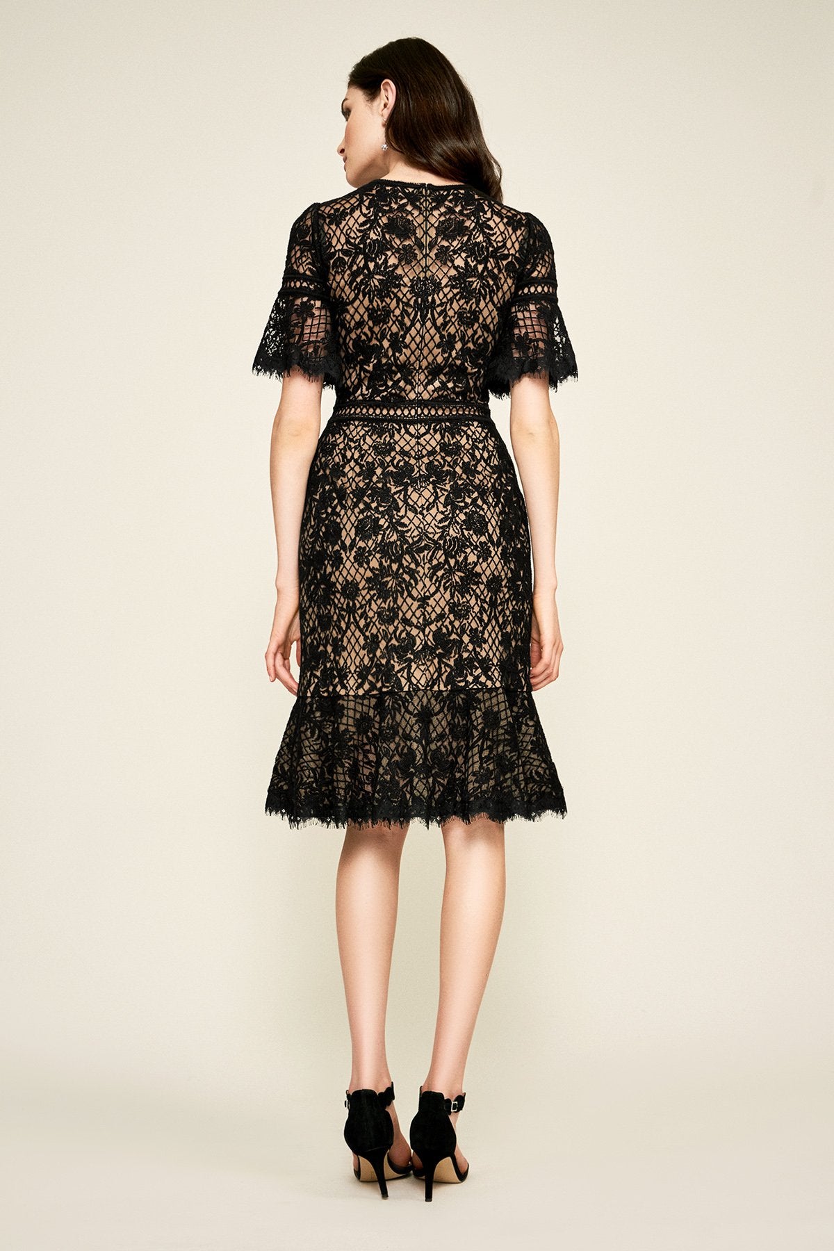 Mirabelle Embroidered Dress - PETITE – Tadashi Shoji Official