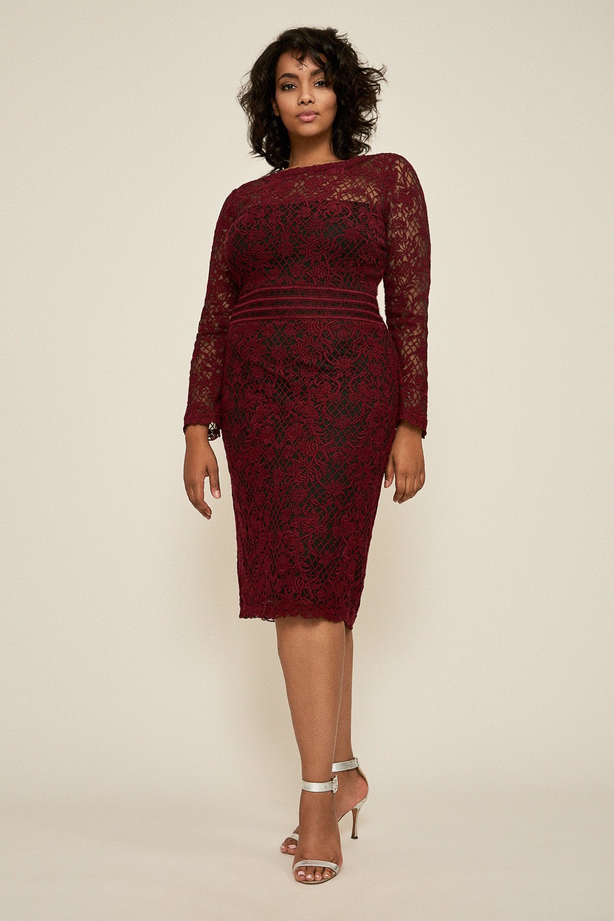 Tadashi Shoji - Beckett Lace Dress - PLUS SIZE