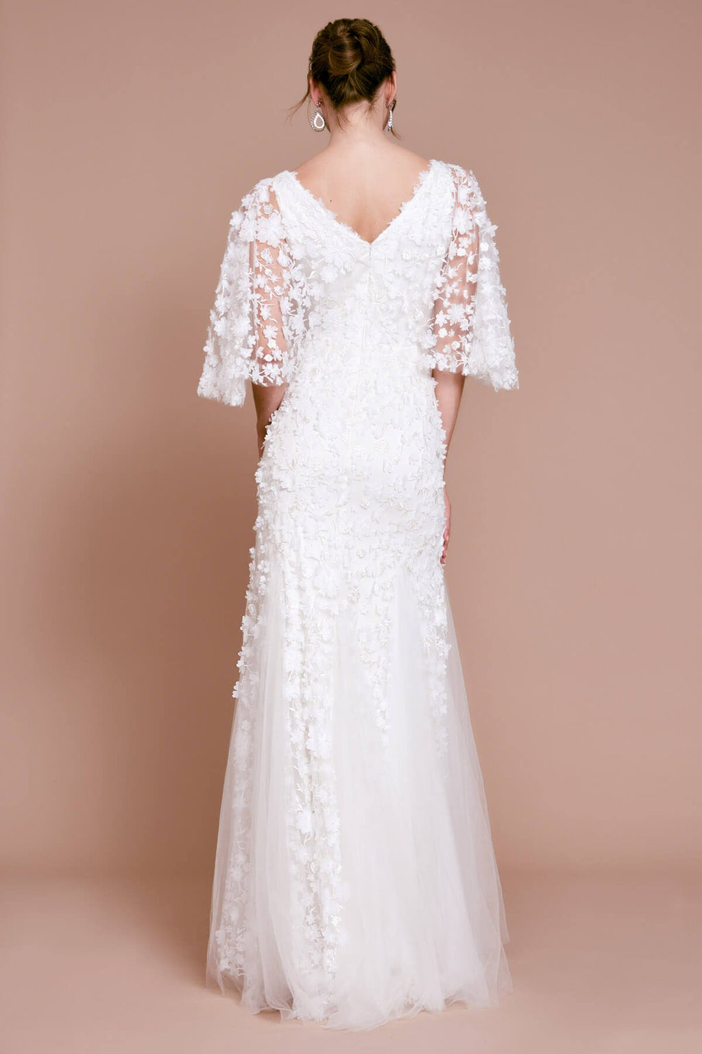Tulsa Appliqu_ Gown