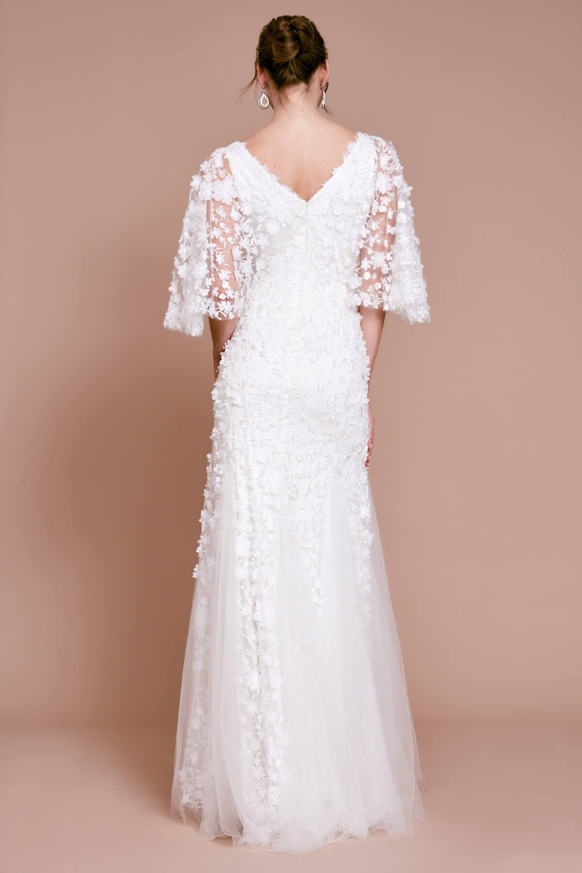 Tulsa Appliqu_ Gown
