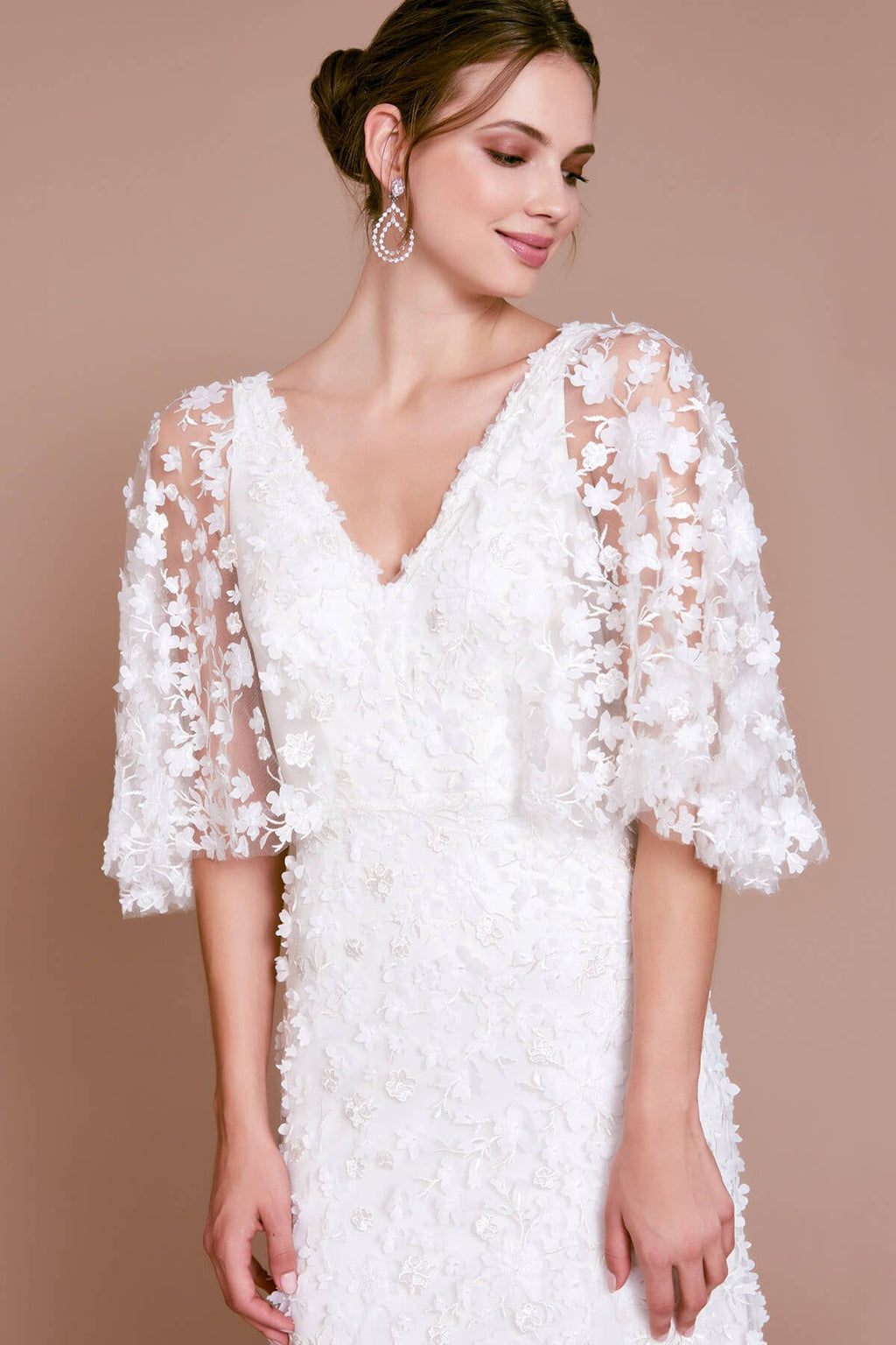 Tulsa Appliqu_ Gown