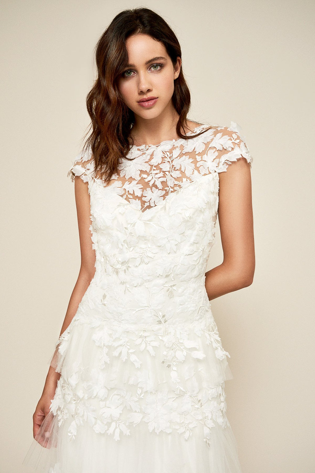 Tadashi Shoji - Paxton Appliqu_ Gown
