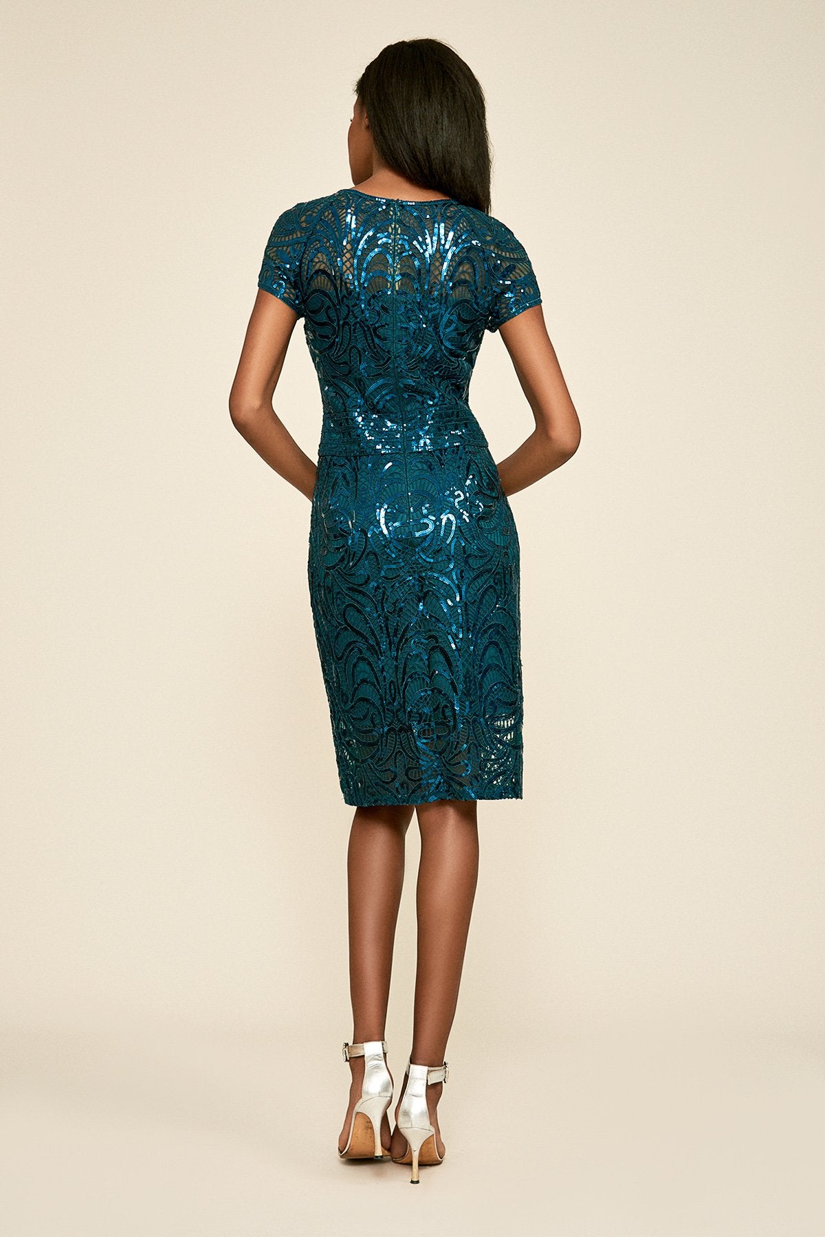 Tadashi Shoji - Fabia Sequin Dress - PETITE