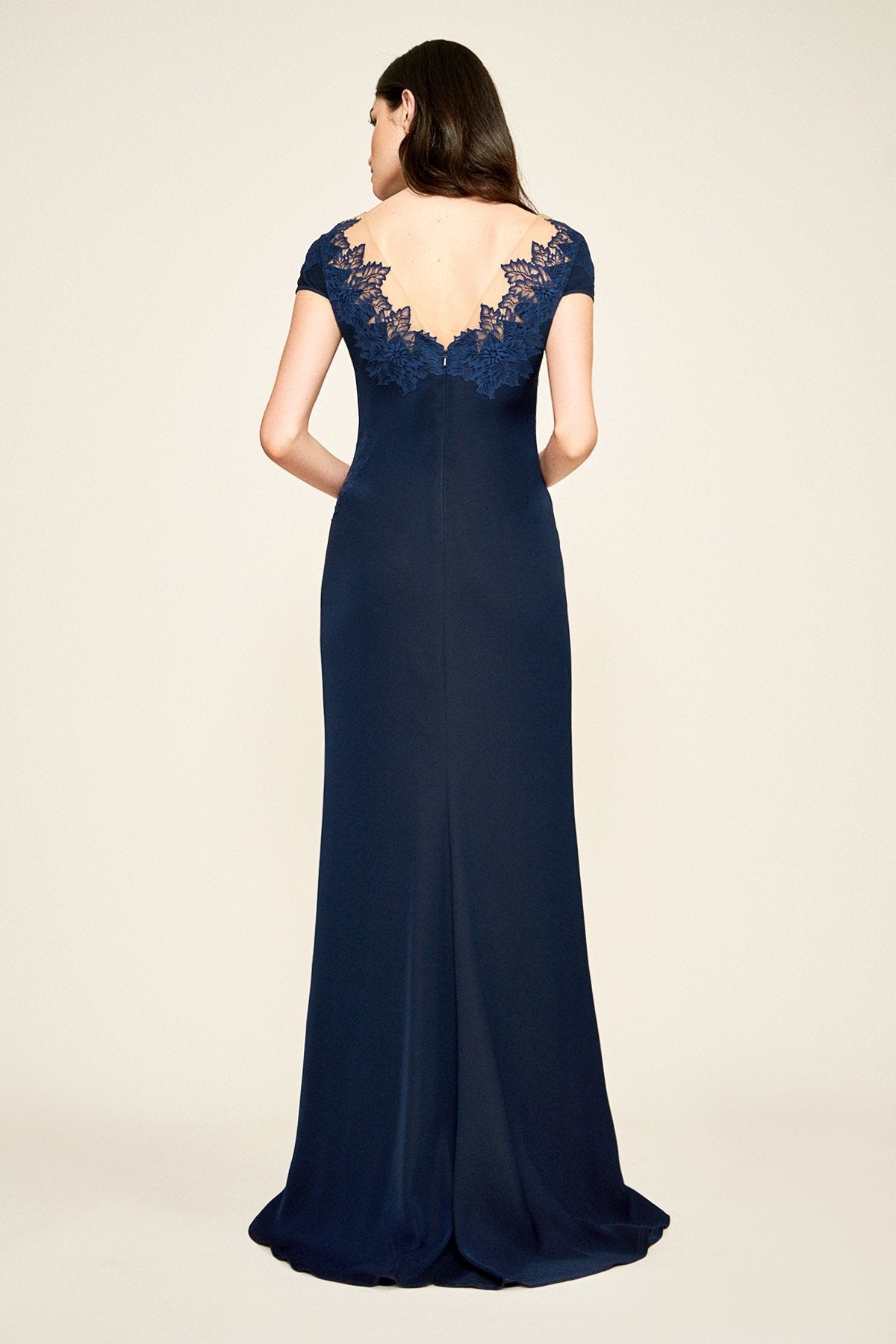 Tadashi Shoji - Adelia Lace Motif Neoprene Gown
