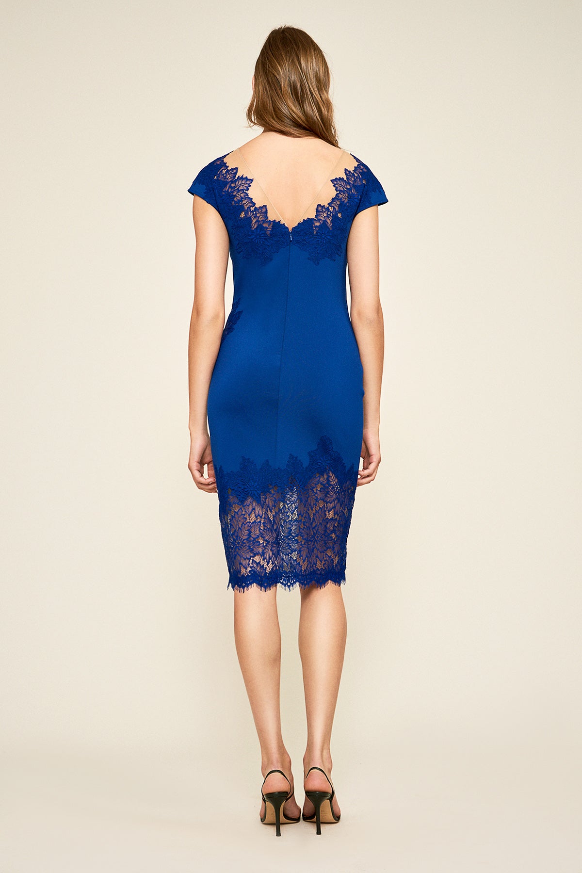 Adelia Lace Motif Neoprene Dress