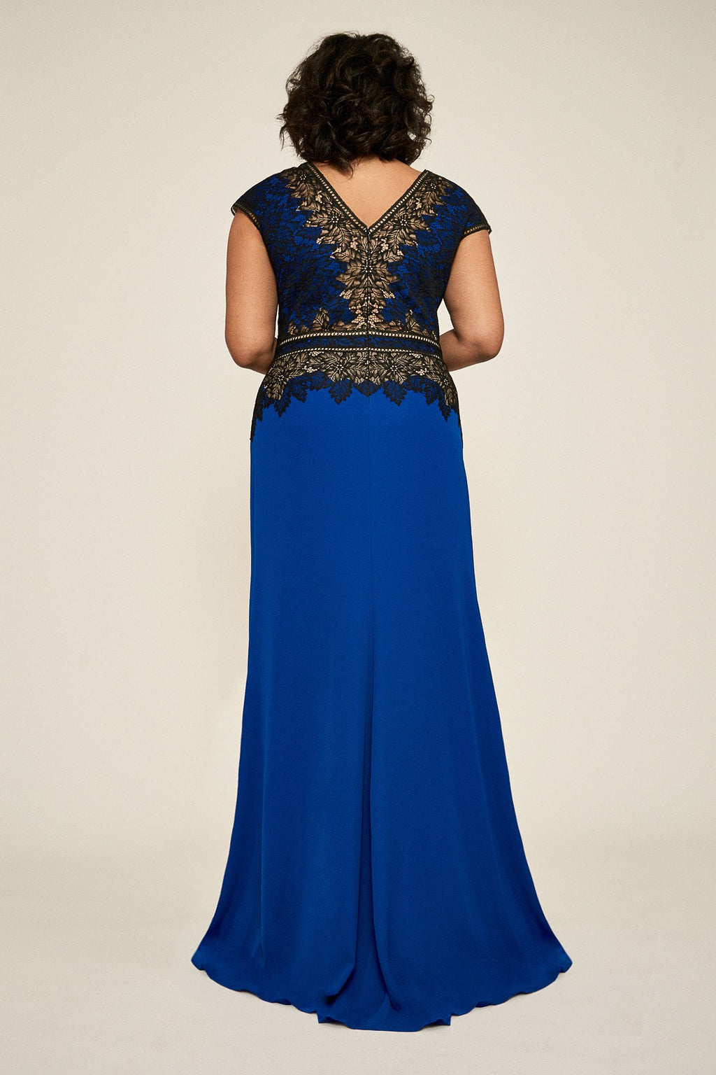 Tadashi Shoji - Violette Crepe Gown - PLUS SIZE