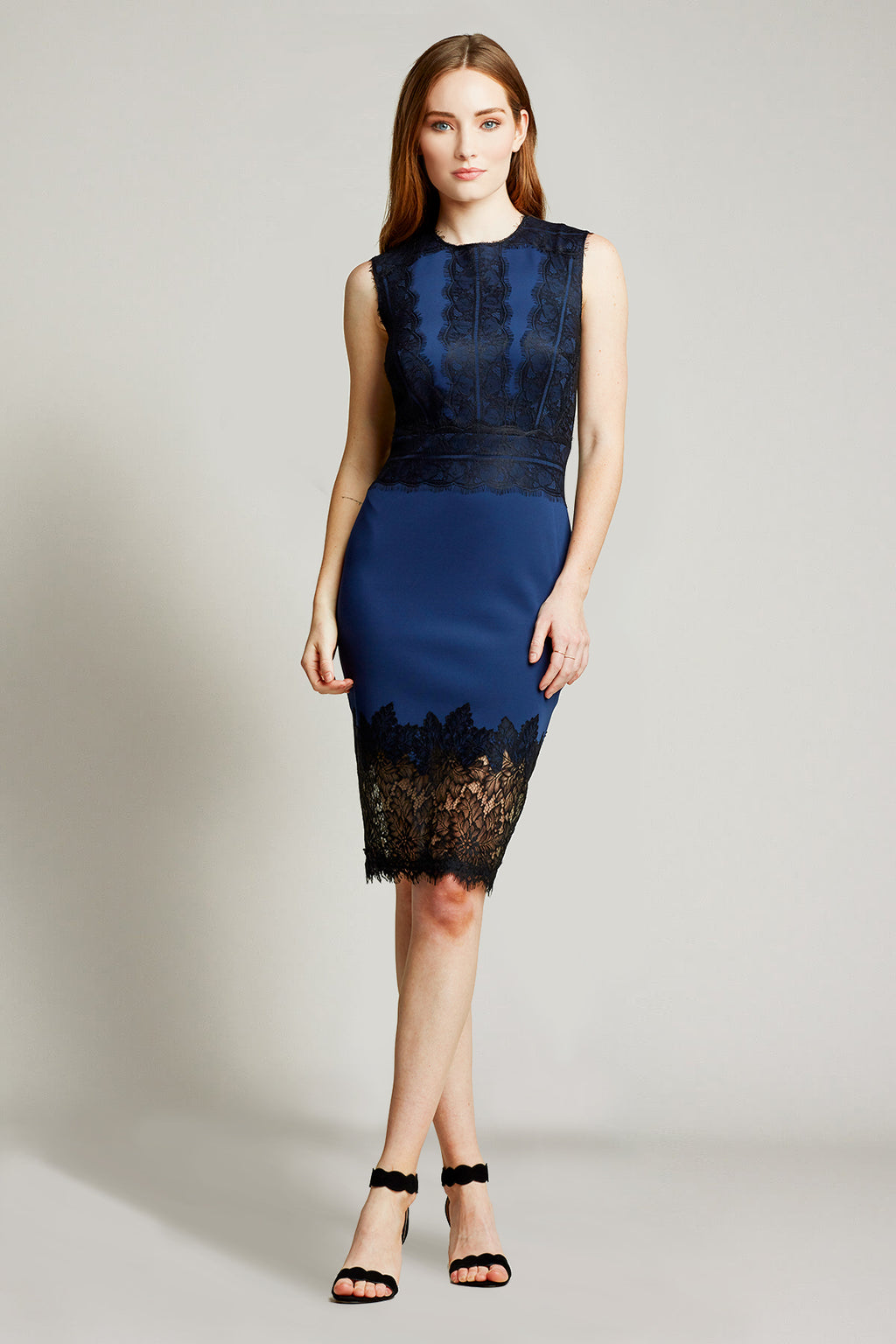 Tadashi Shoji - Fern Neoprene Sheath Dress