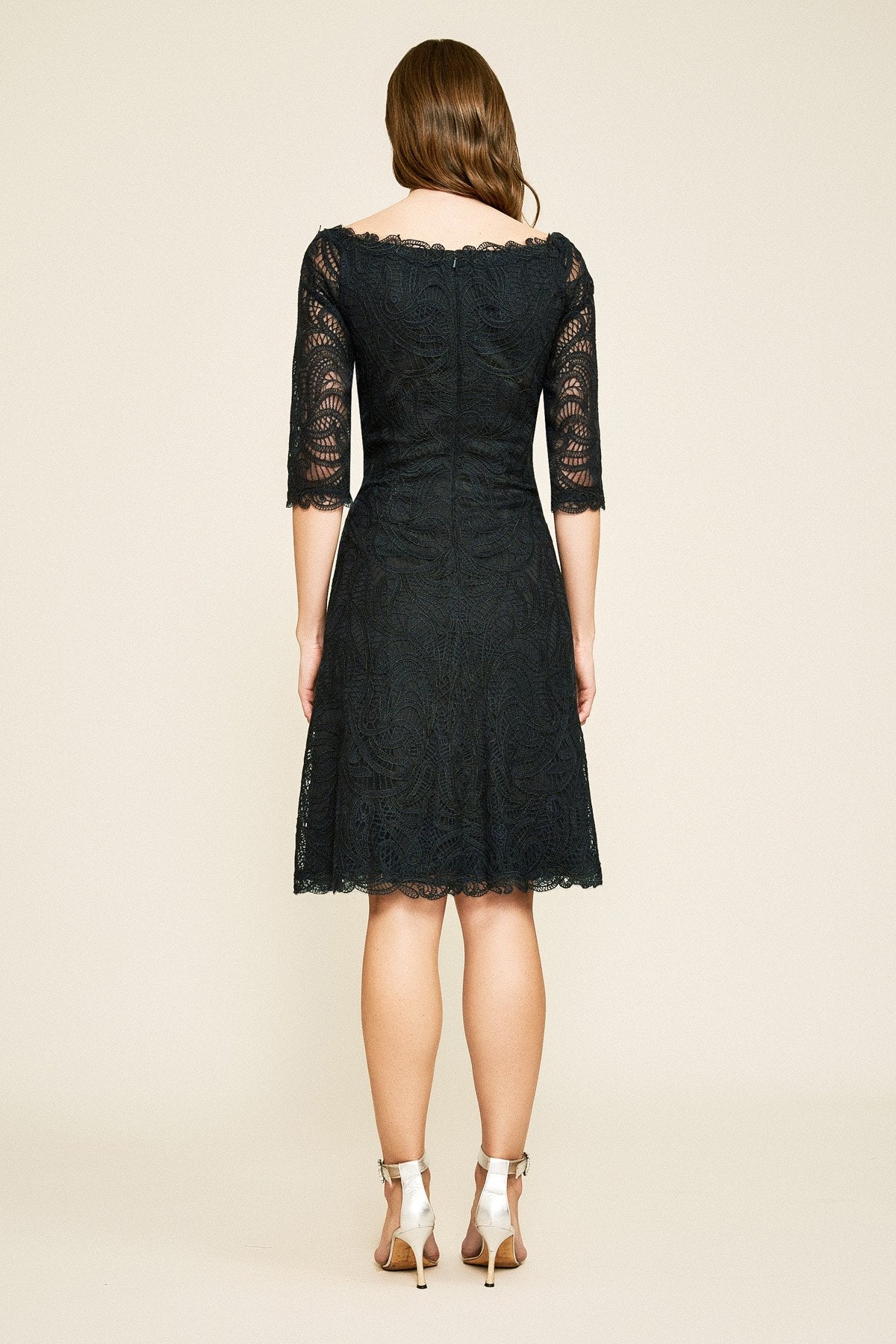 Tadashi Shoji - Georgi Embroidered Flare Dress