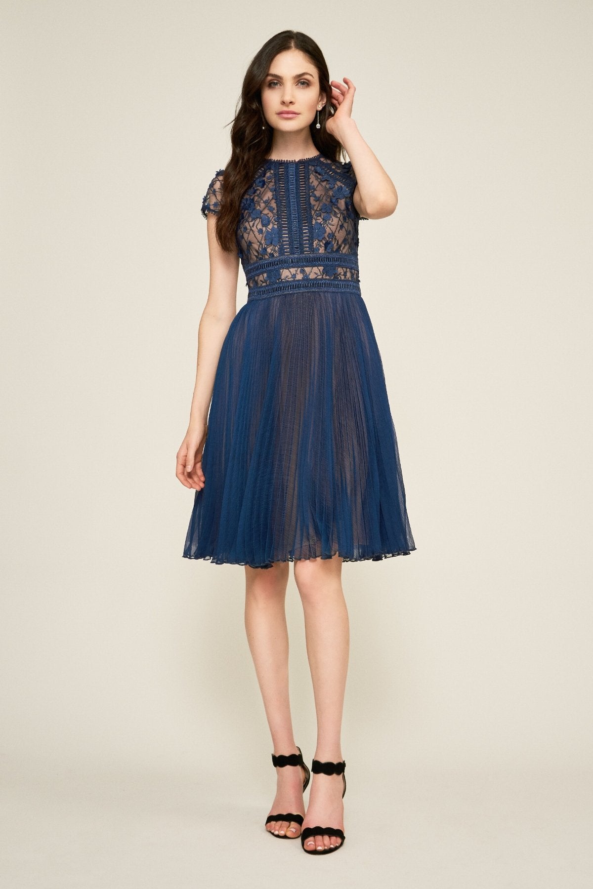 Tadashi Shoji - Zivan Flared Lace Dress