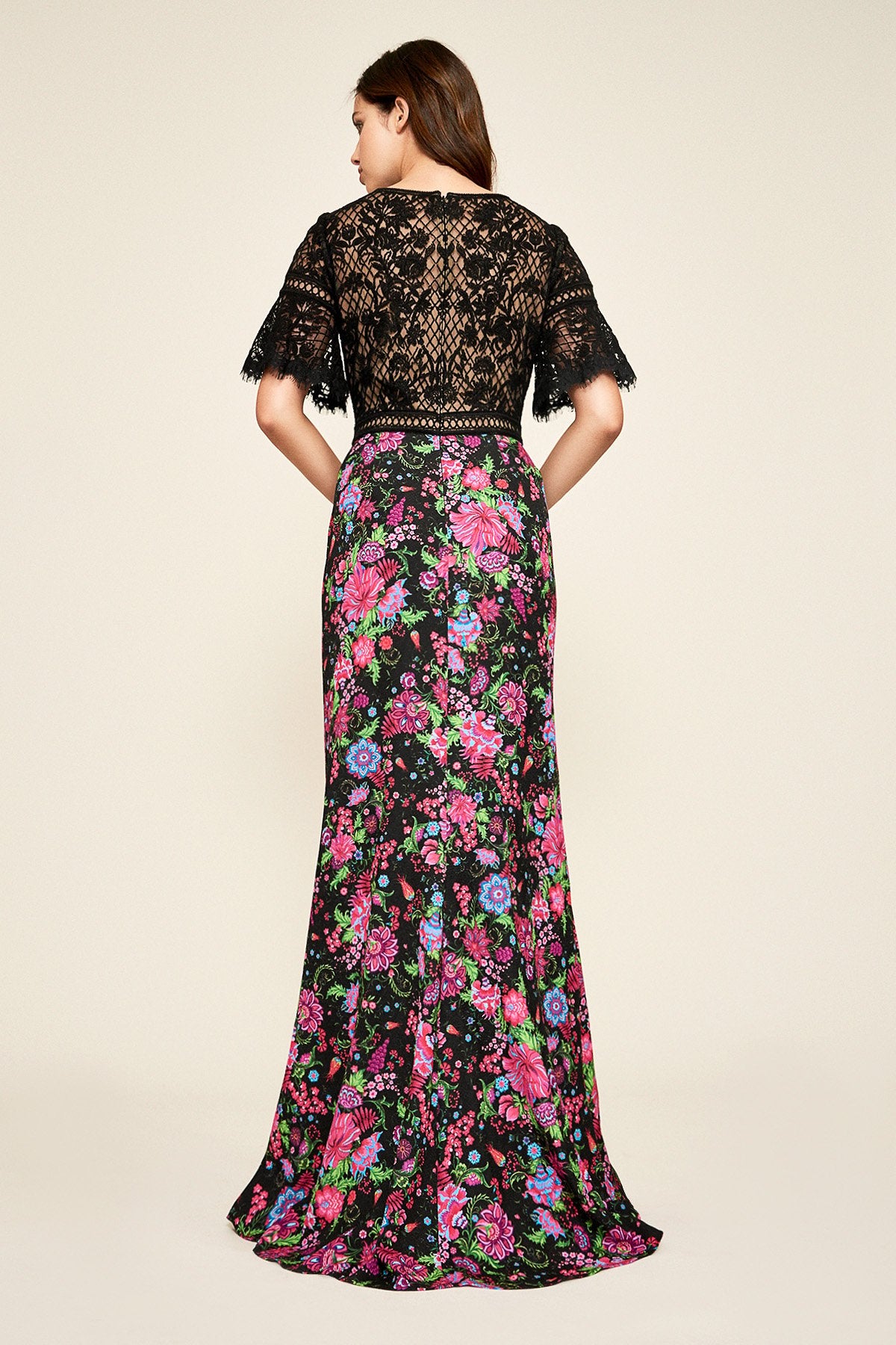 Tadashi Shoji - Morgana Printed Crepe Gown