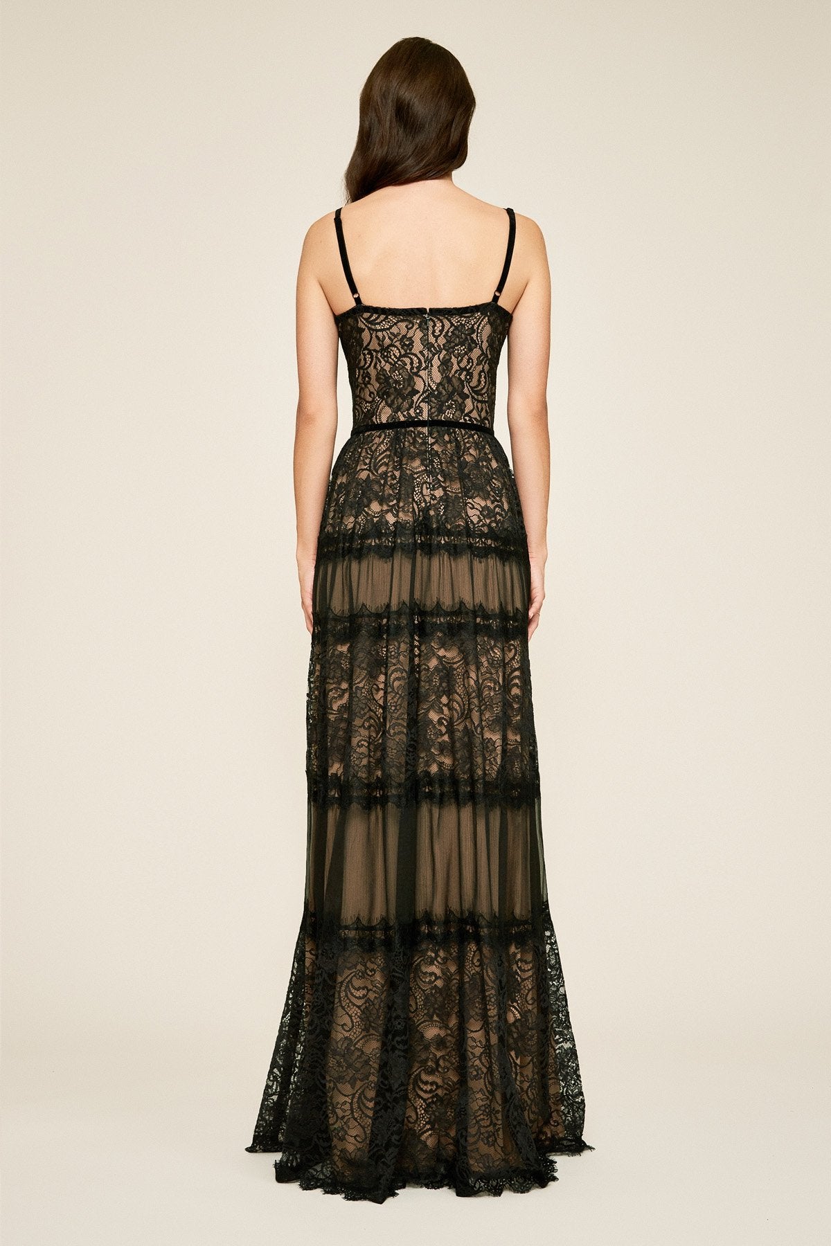 Tatiana Strap Lace Gown