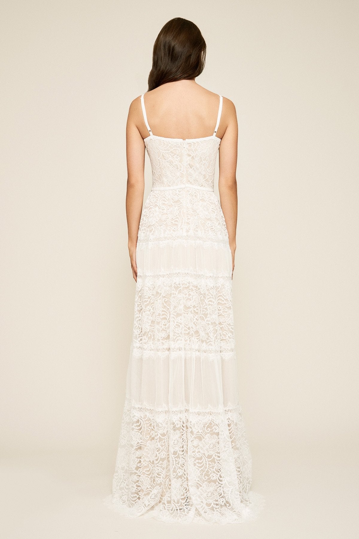 Tatiana Strap Lace Gown