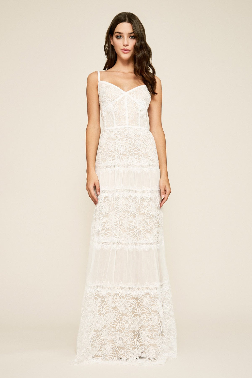 Tatiana Strap Lace Gown