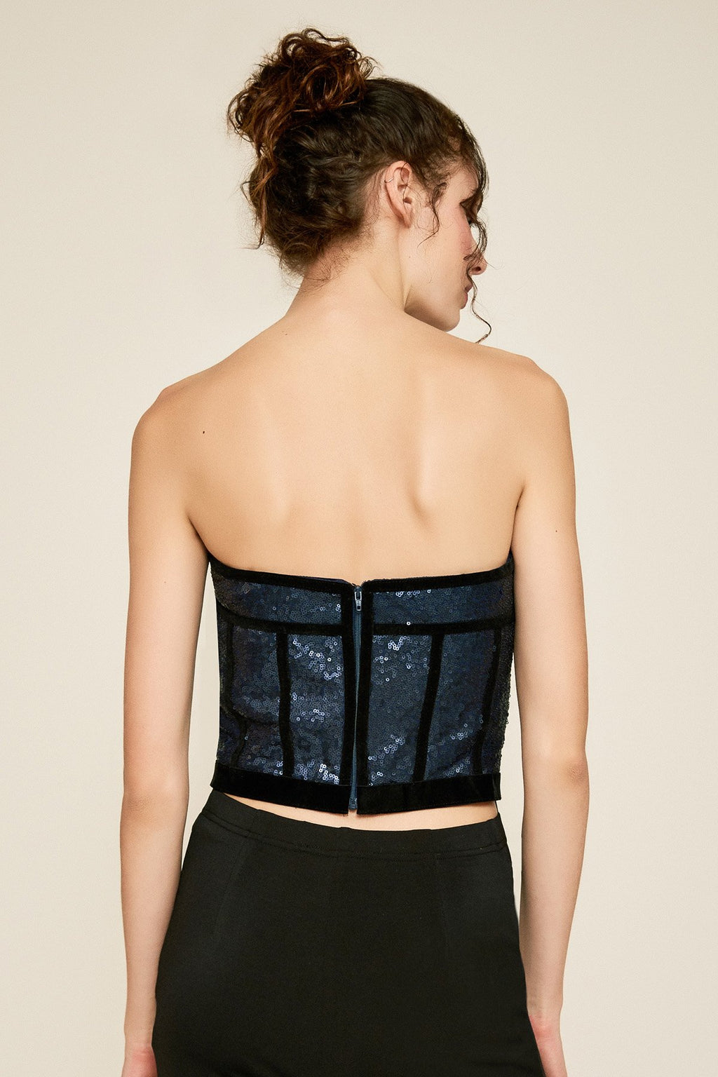 Tadashi Shoji - Priuli Strapless Sequin Bustier