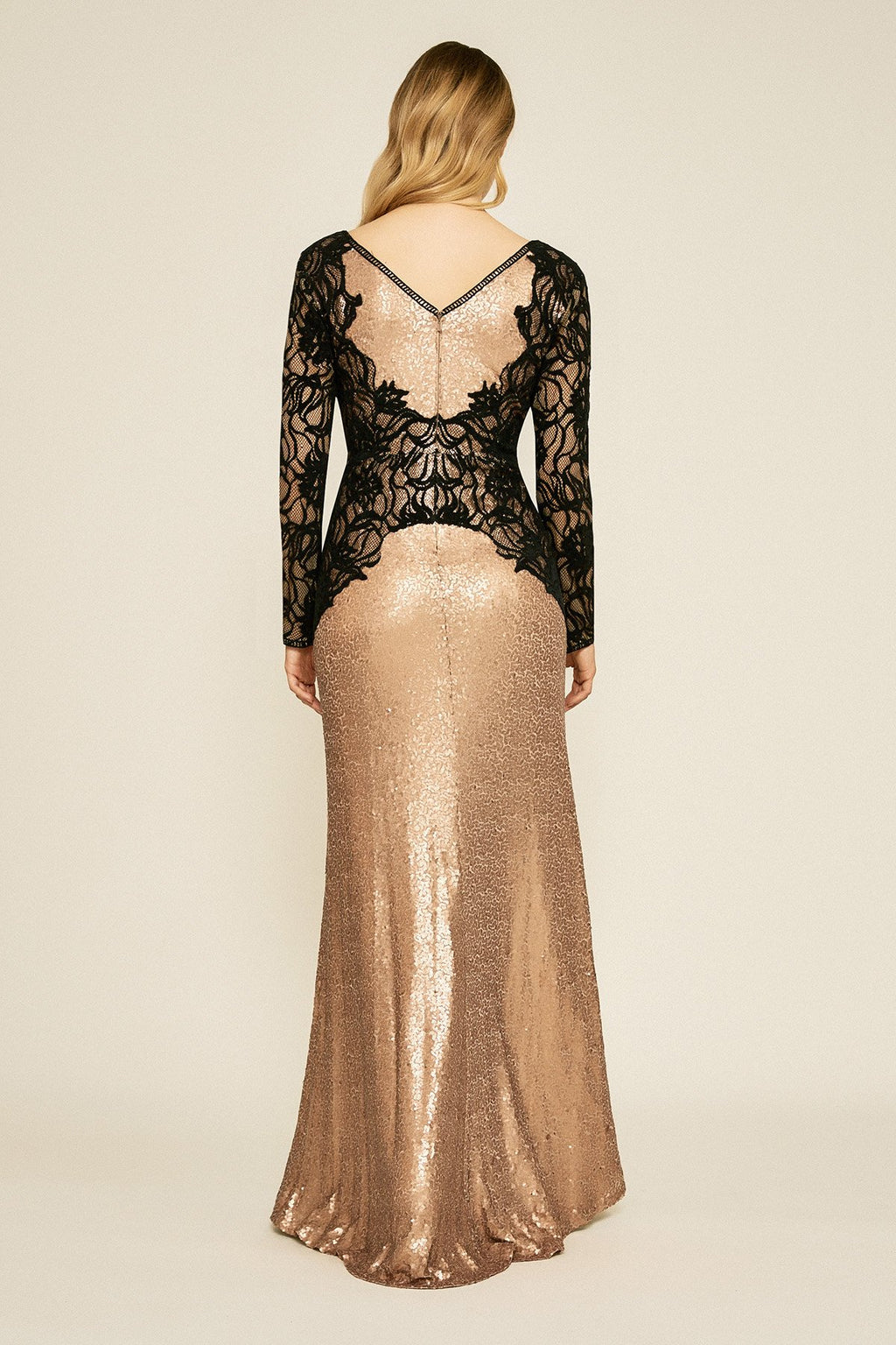 Vulcan Lace Sequin Gown
