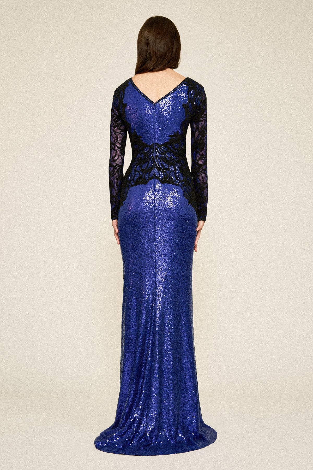 Vulcan Lace Sequin Gown