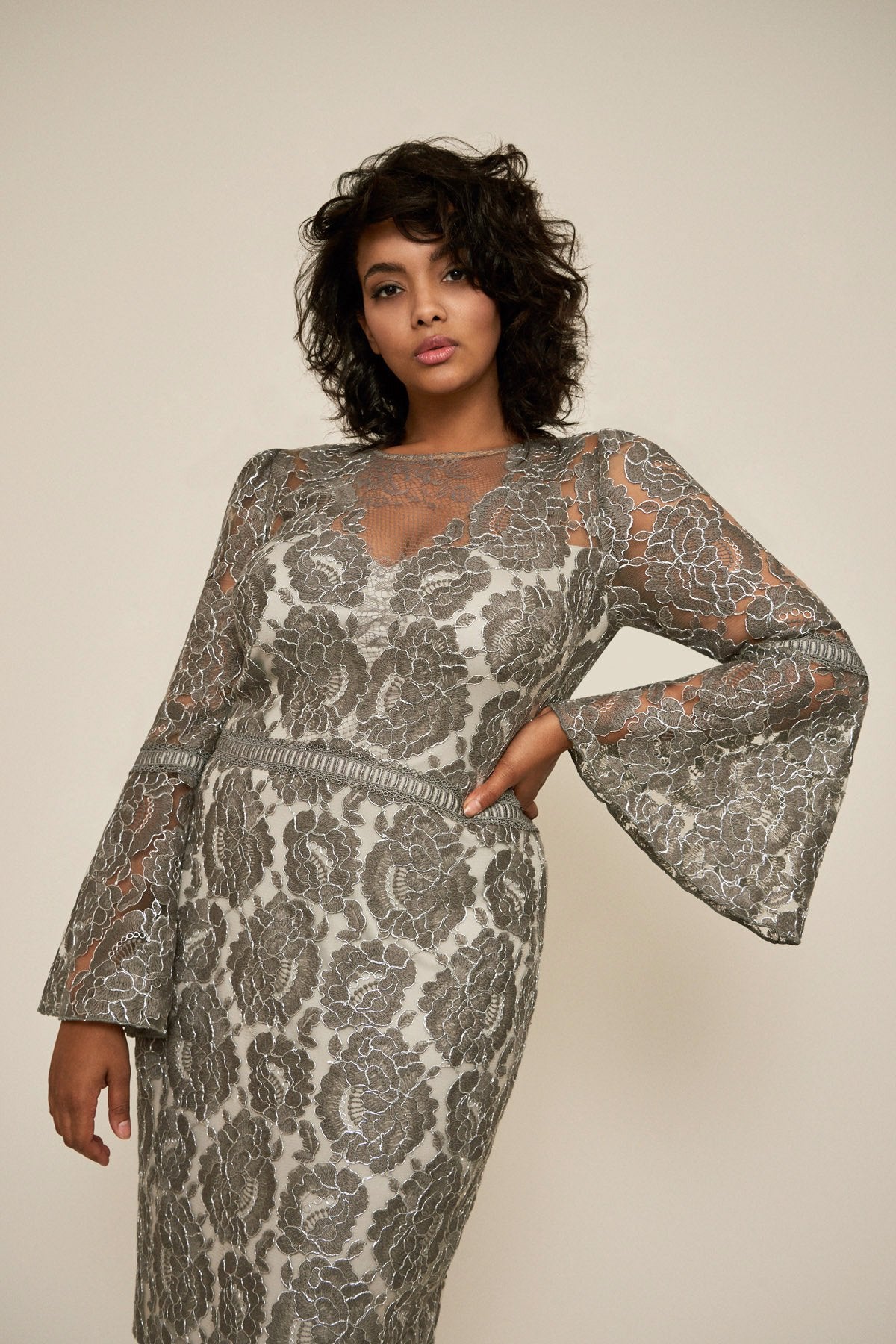 Cody Lace Dress - PLUS SIZE – Tadashi Shoji Official Online Boutique