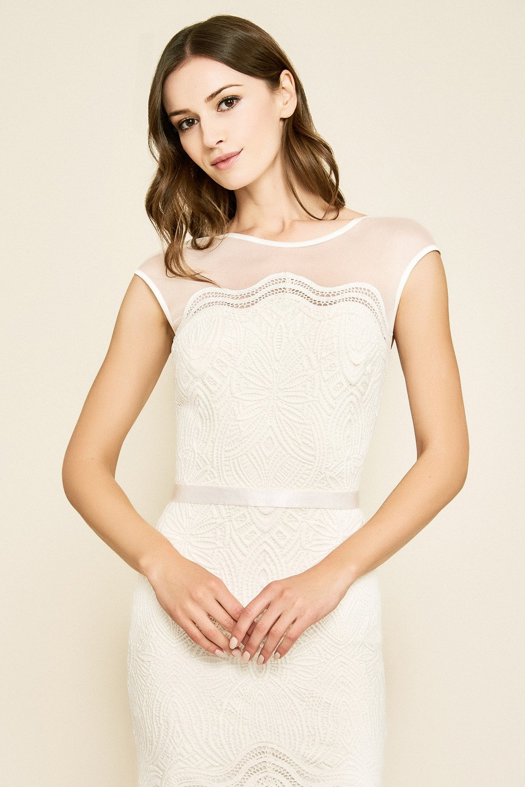 Tadashi Shoji - Lauder Embroidered Gown