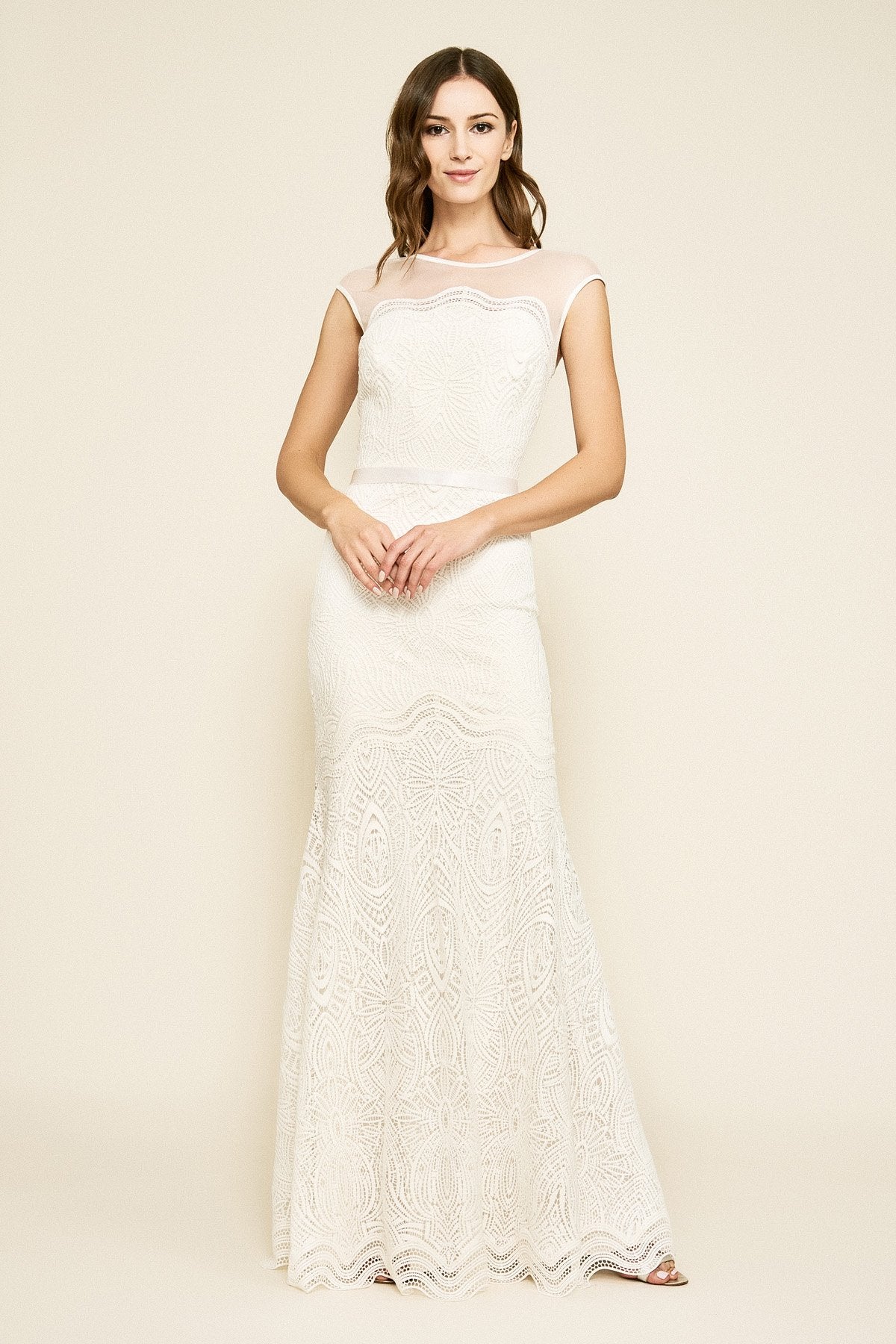 Tadashi Shoji - Lauder Embroidered Gown