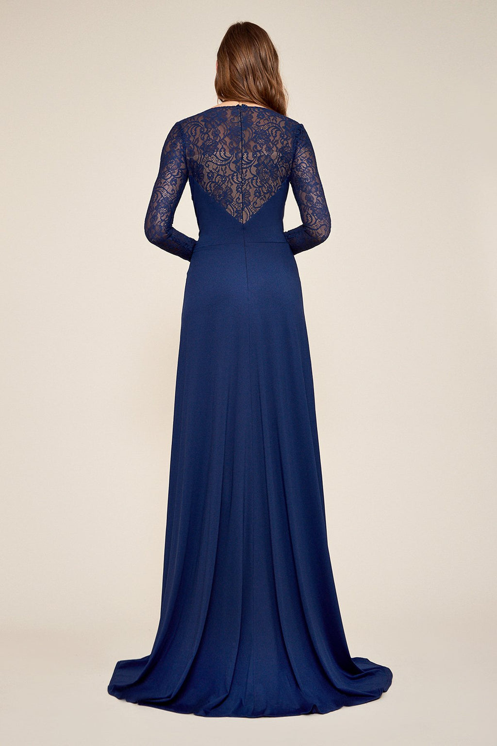 Tadashi Shoji - Antonina Long-Sleeve Lace Gown