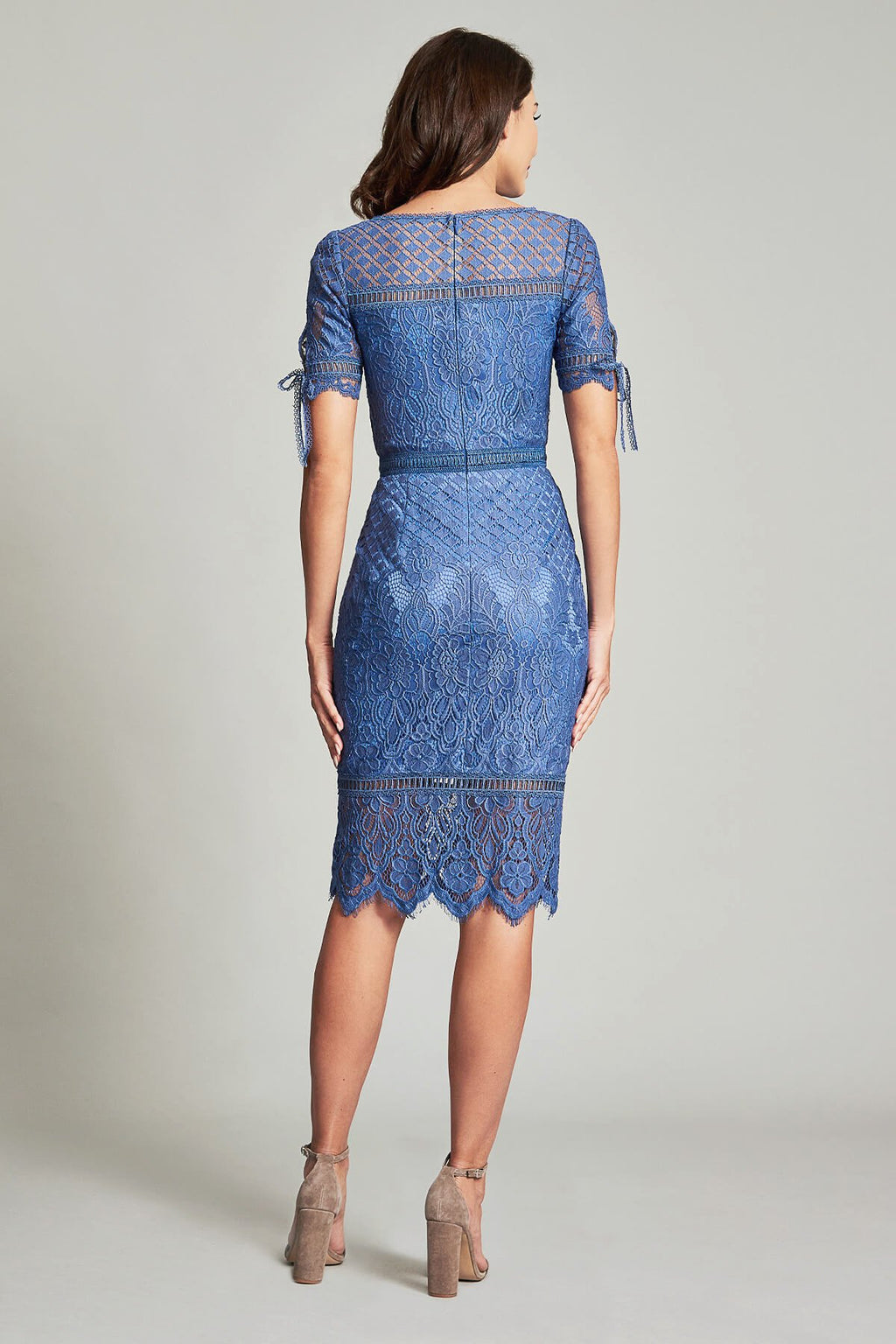 Bobek Lace Tea-Length Dress