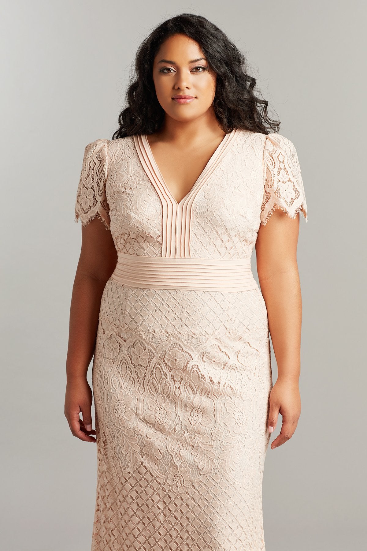 Tadashi Shoji - Dumin Lace Gown - PLUS SIZE