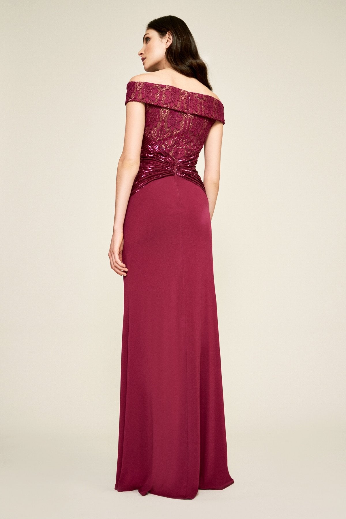 Tadashi Shoji - Aurelia Jersey Gown - PETITE