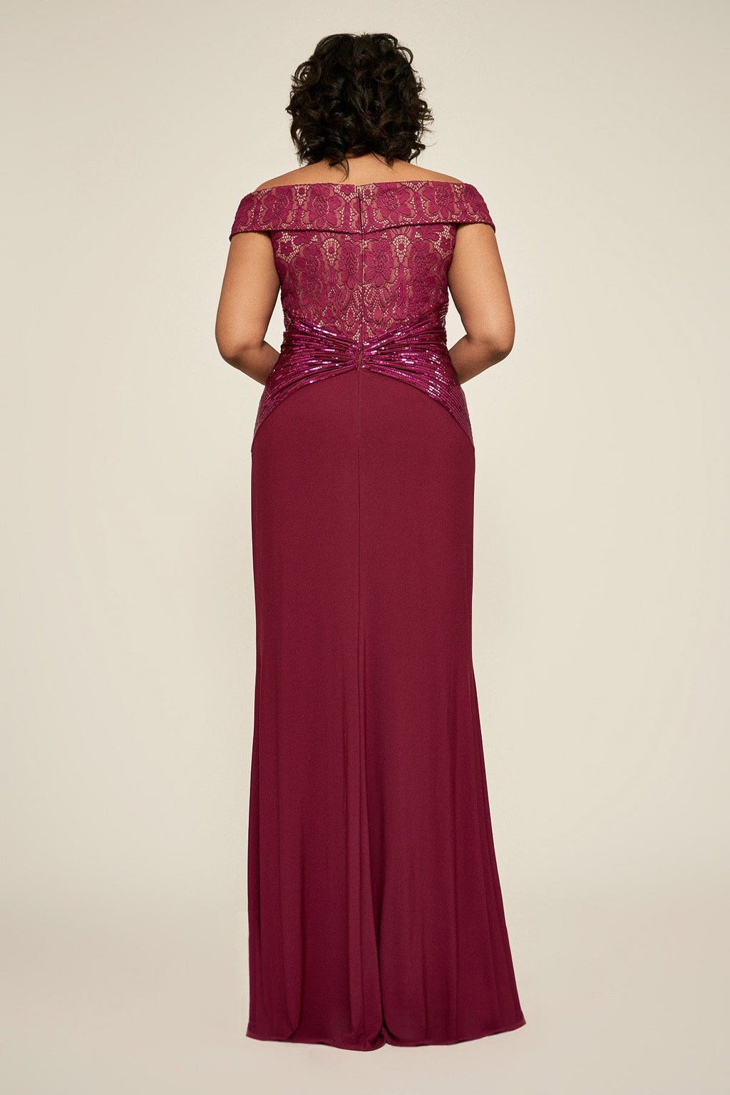 Tadashi Shoji - Aurelia Jersey Gown - PLUS SIZE