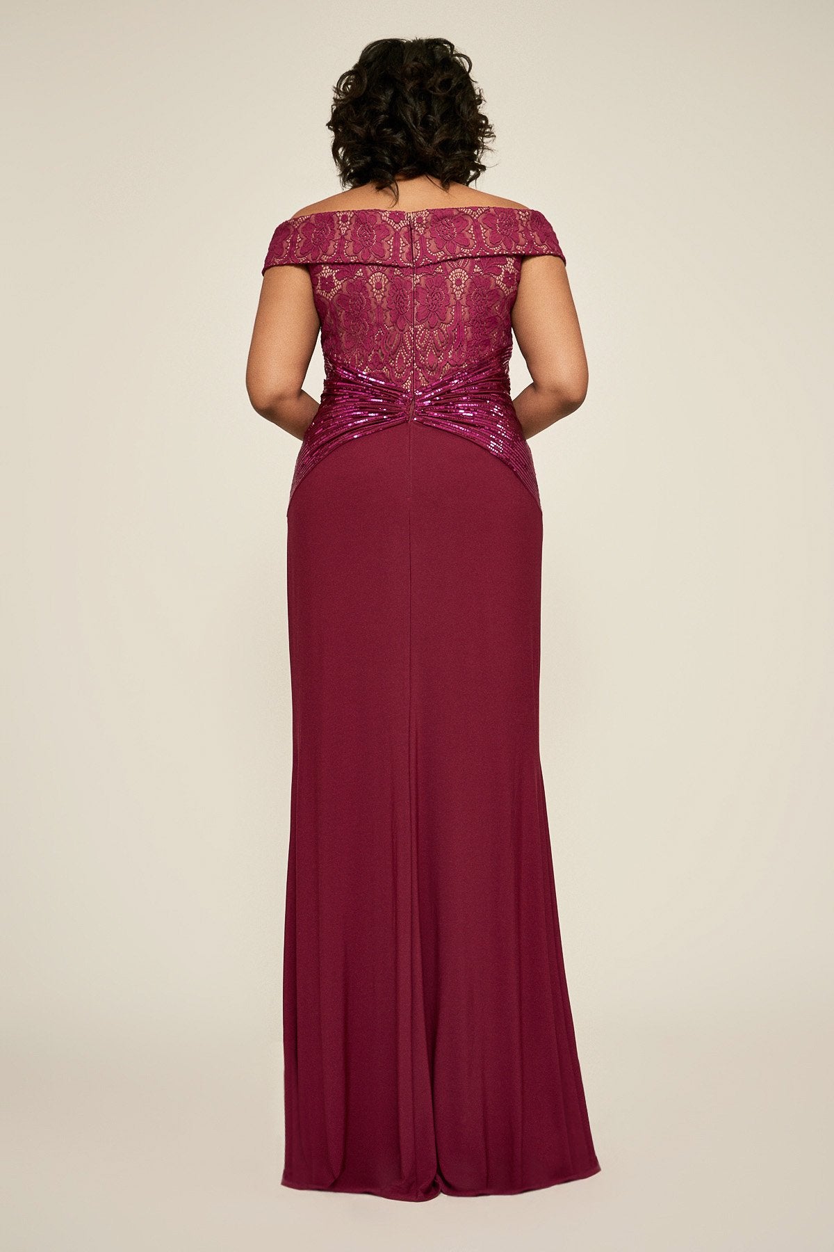 Tadashi Shoji - Aurelia Jersey Gown - PLUS SIZE