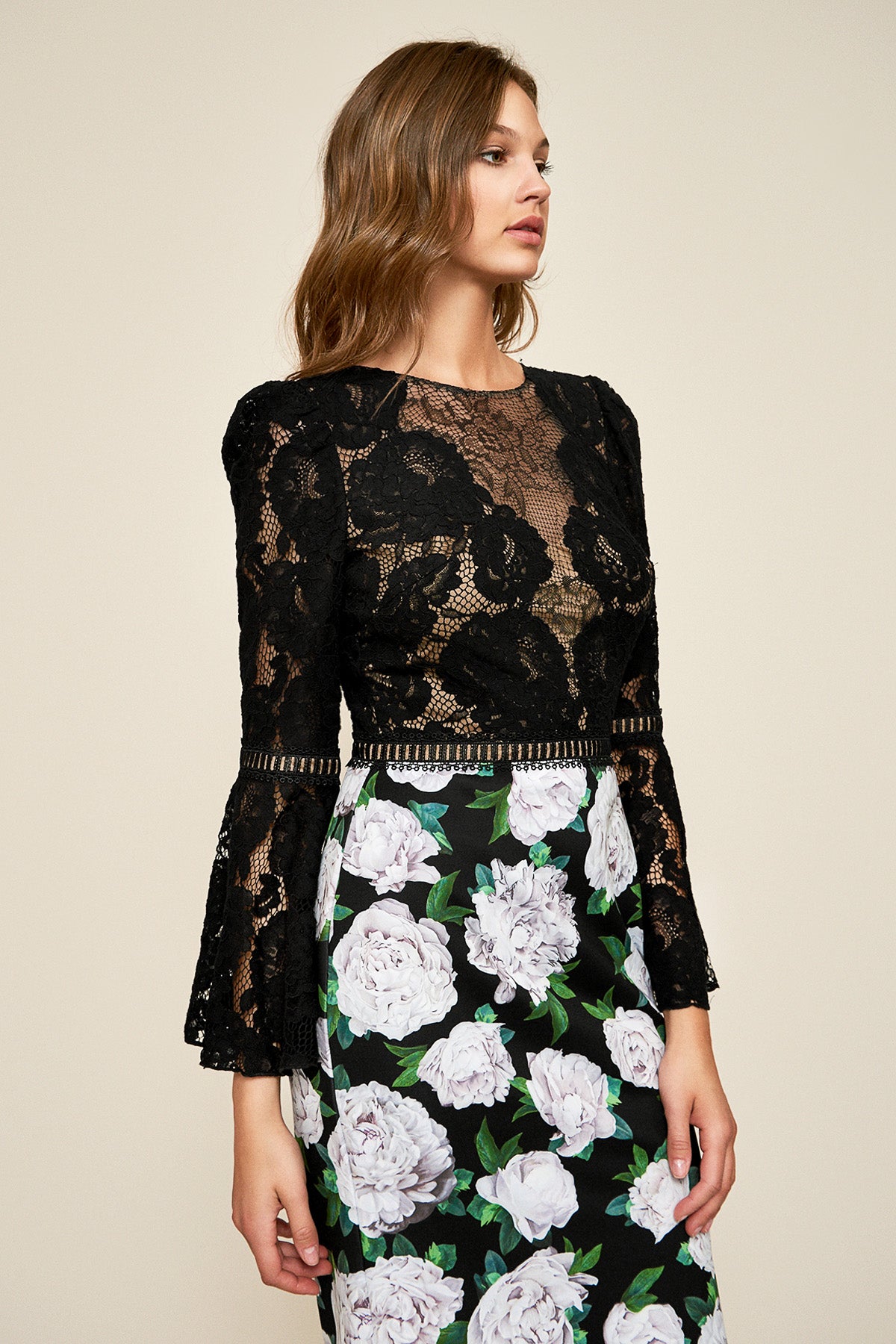 Tadashi Shoji - Gower Floral Neoprene Dress