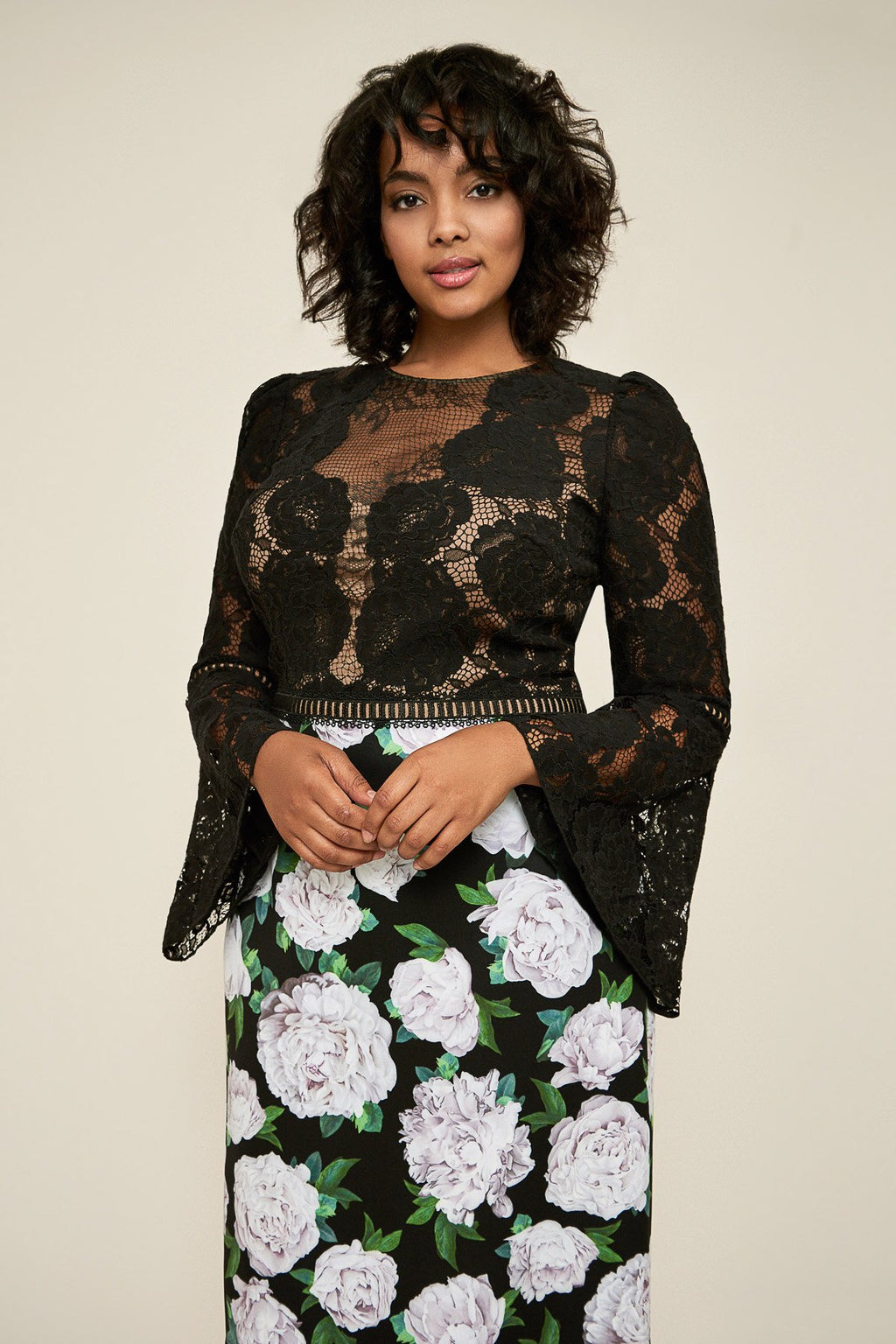 Tadashi Shoji - Gower Floral Neoprene Dress