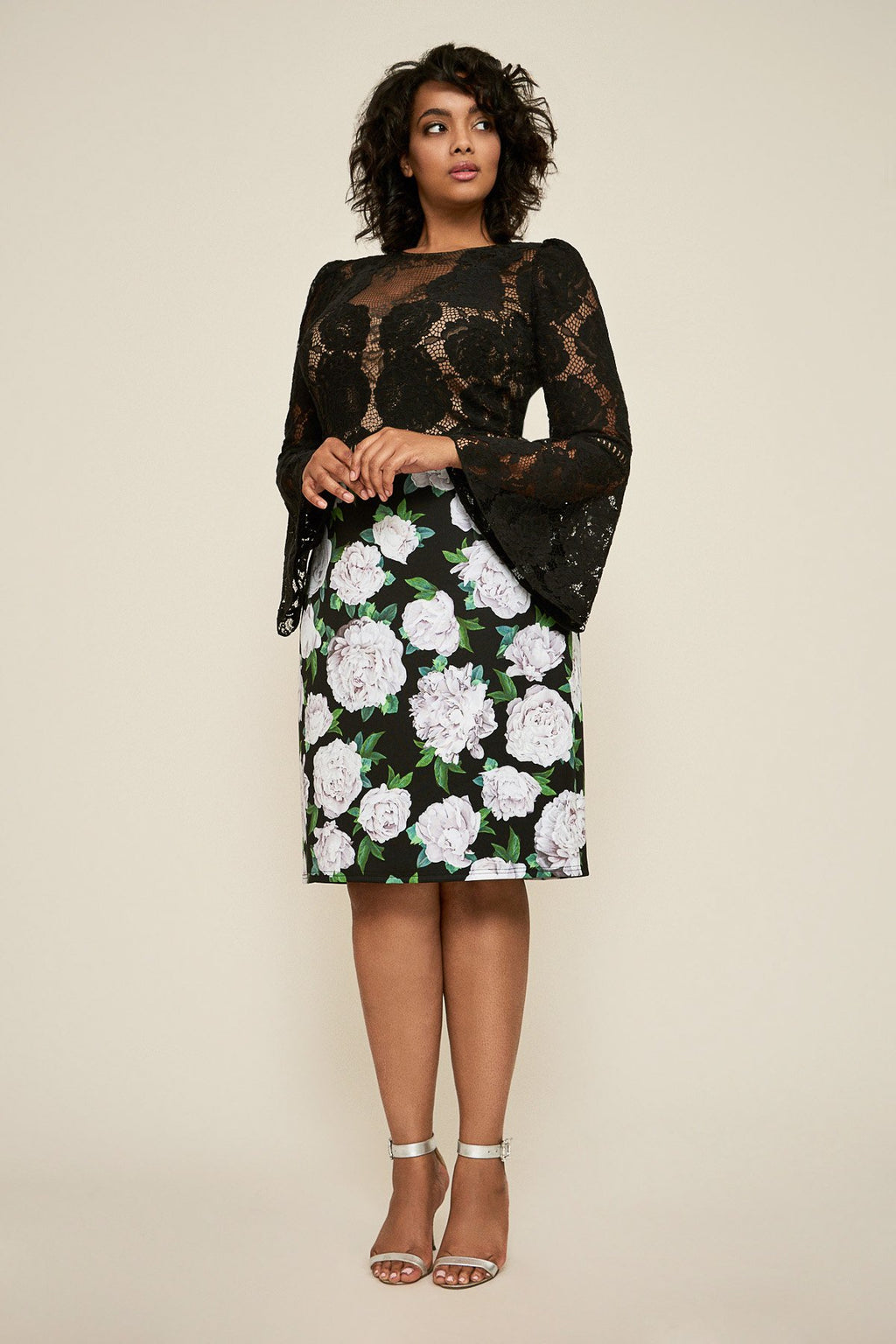 Tadashi Shoji - Gower Floral Neoprene Dress