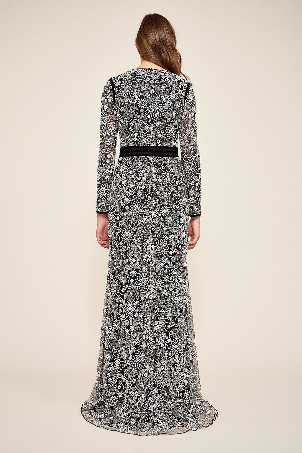 Tadashi Shoji - Polani Floral Lace Gown