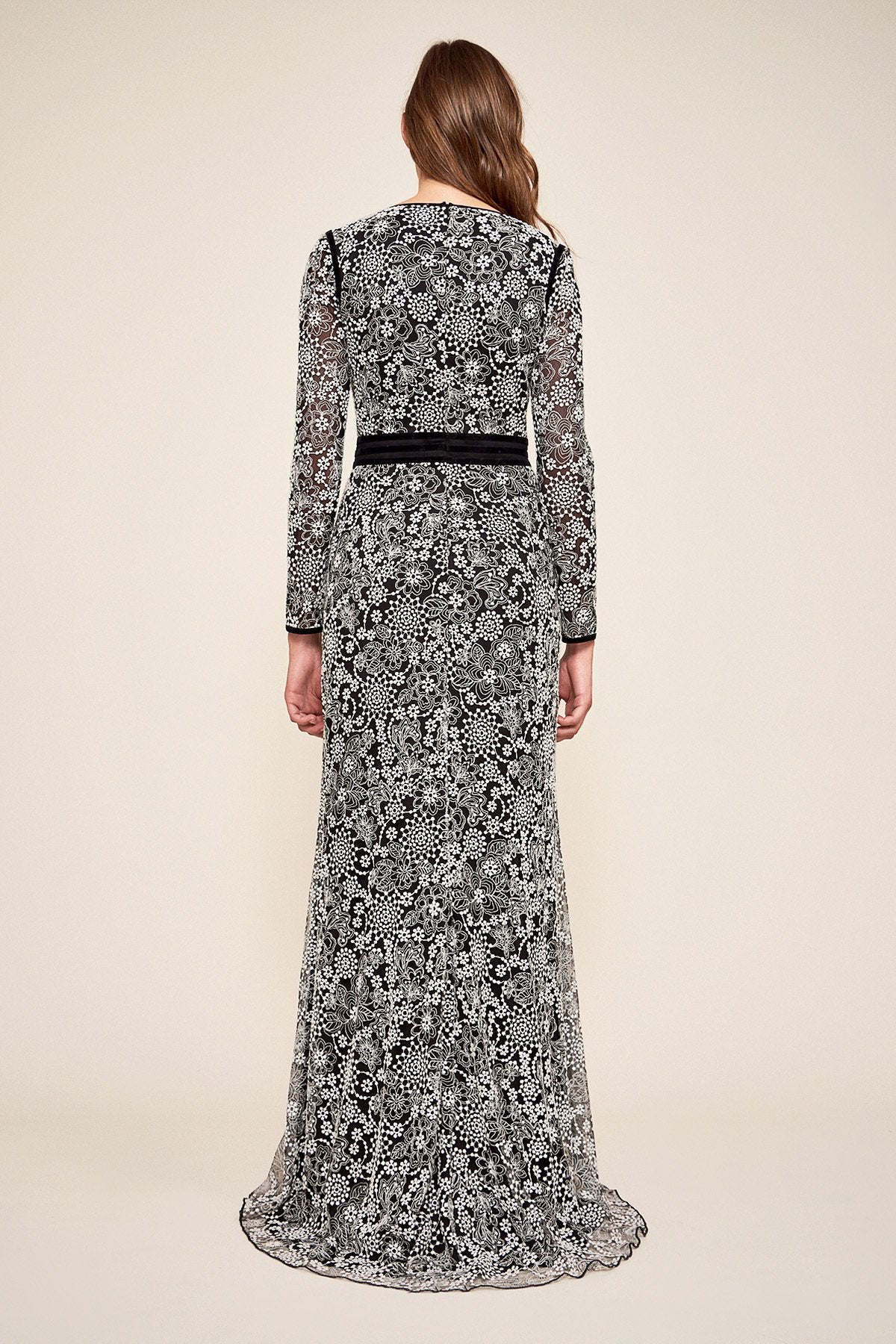 Tadashi Shoji - Polani Floral Lace Gown