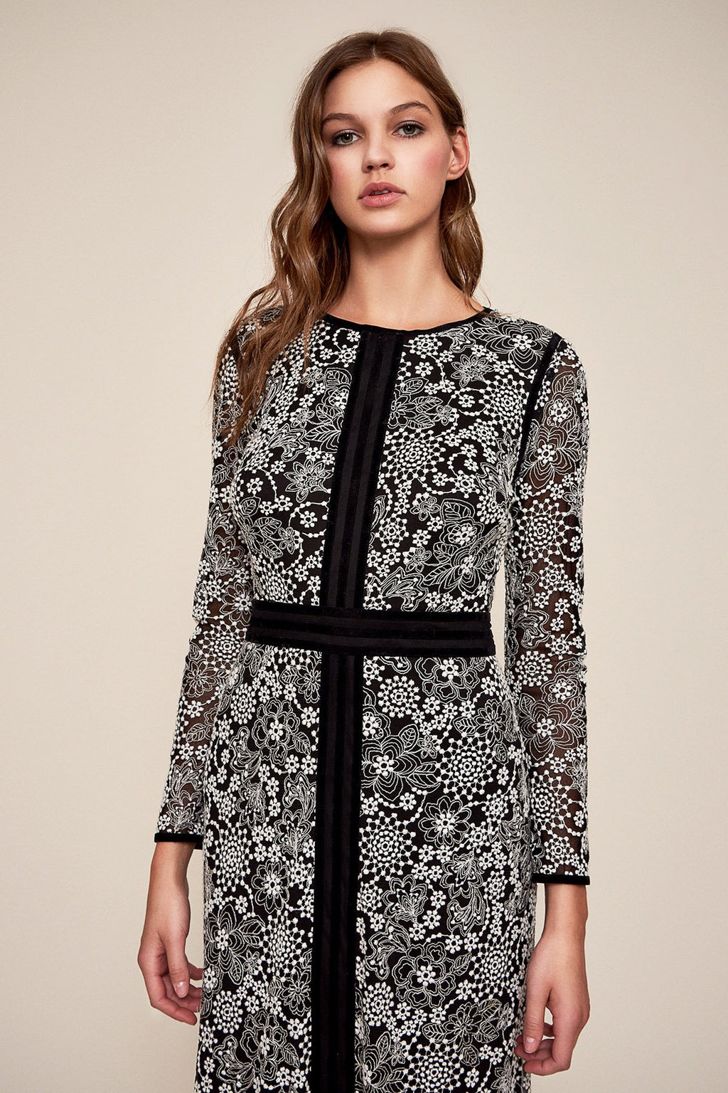 Tadashi Shoji - Polani Floral Lace Gown