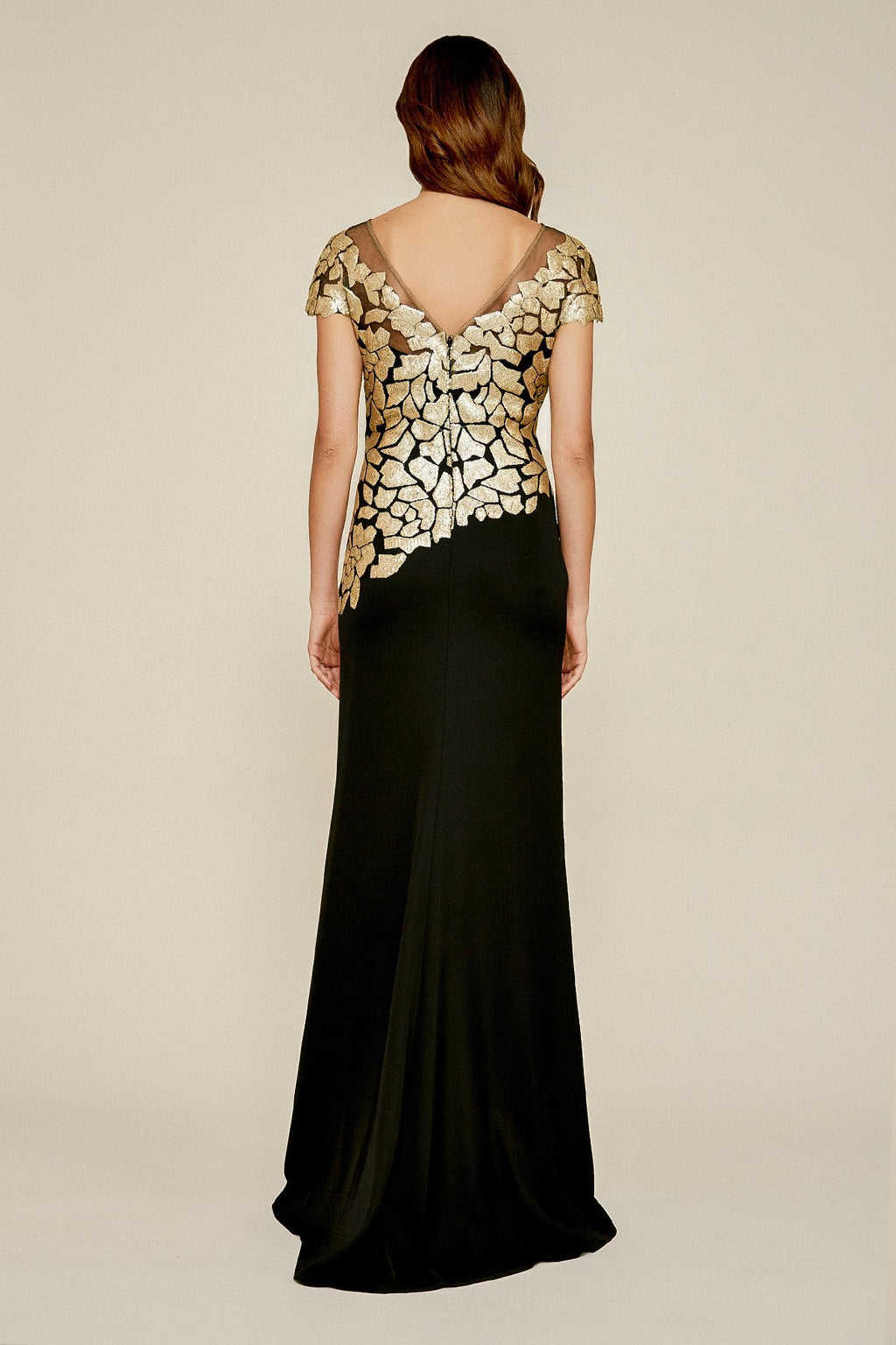 Tadashi Shoji - Cappello Sequin Gown - PETITE
