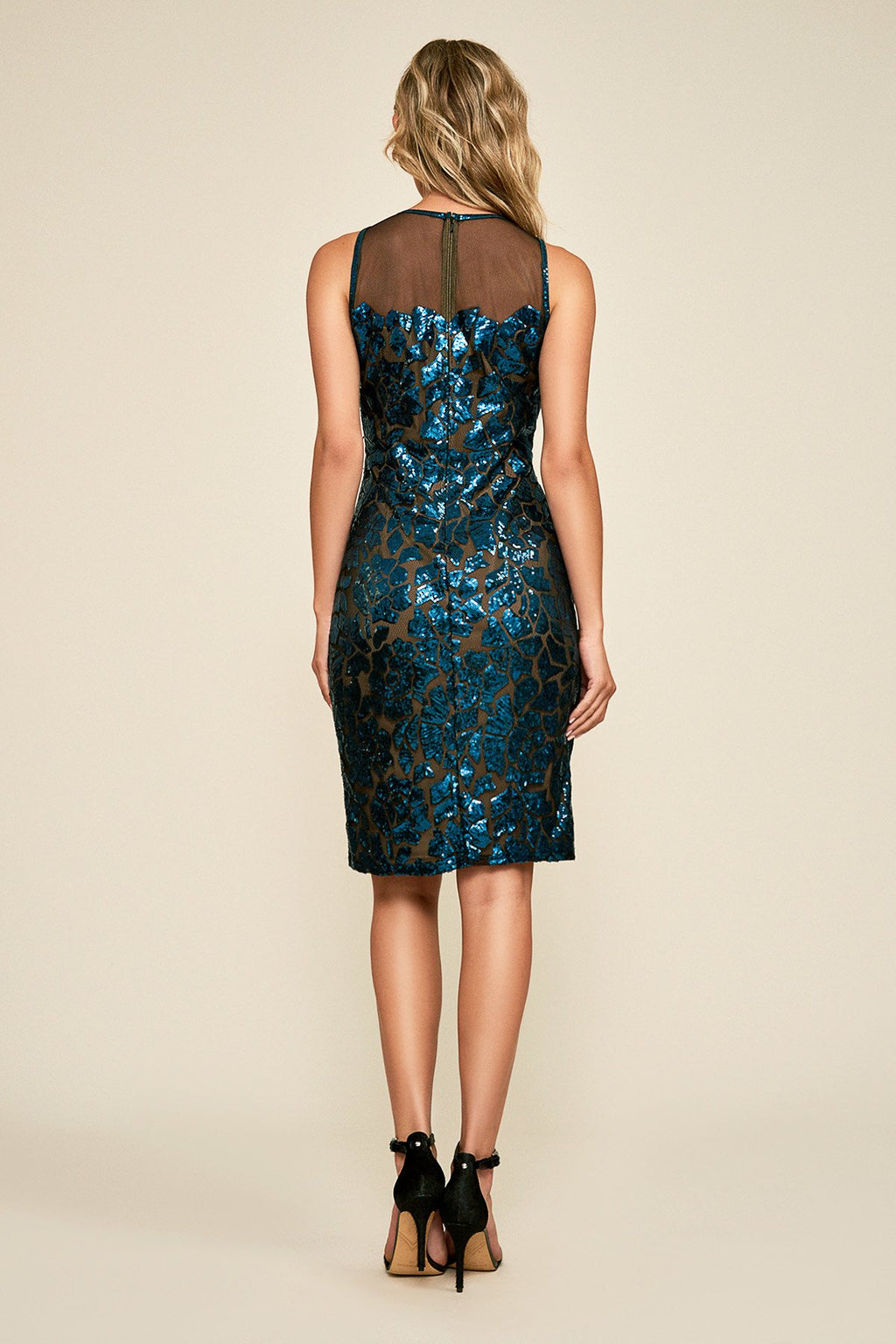 Tadashi Shoji - Valentina Sleeveless Sequin Dress