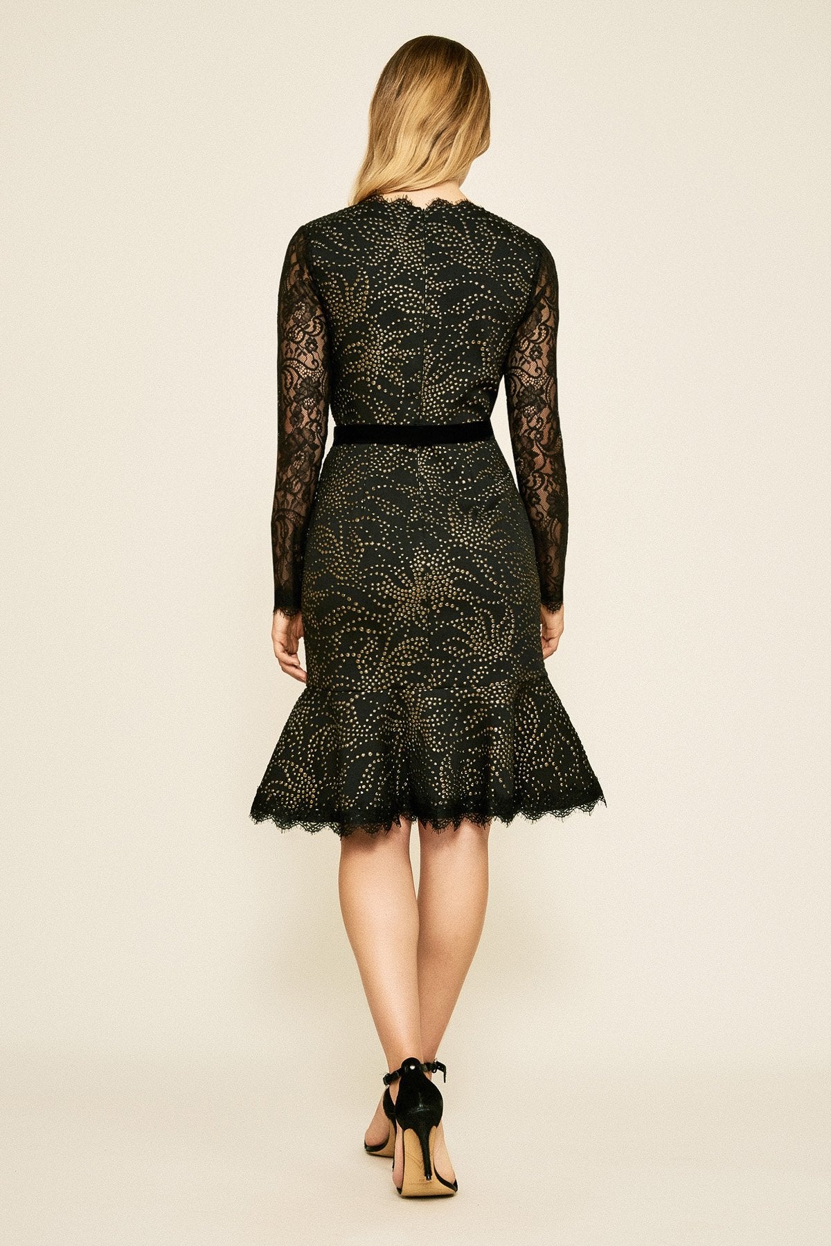 Tadashi Shoji - Remus Jacquard Motif Dress