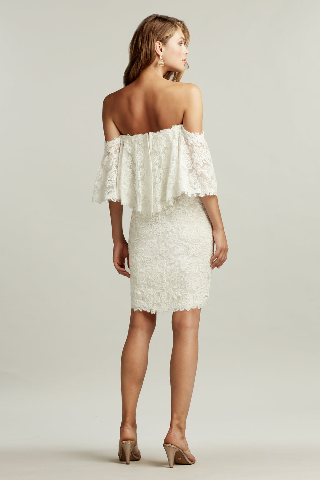 Madryn Embroidered Off-The-Shoulder Dress