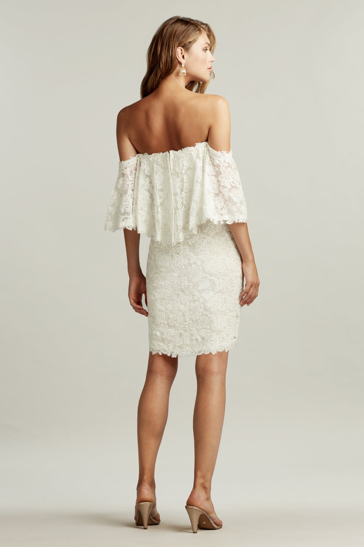 Madryn Embroidered Off-The-Shoulder Dress