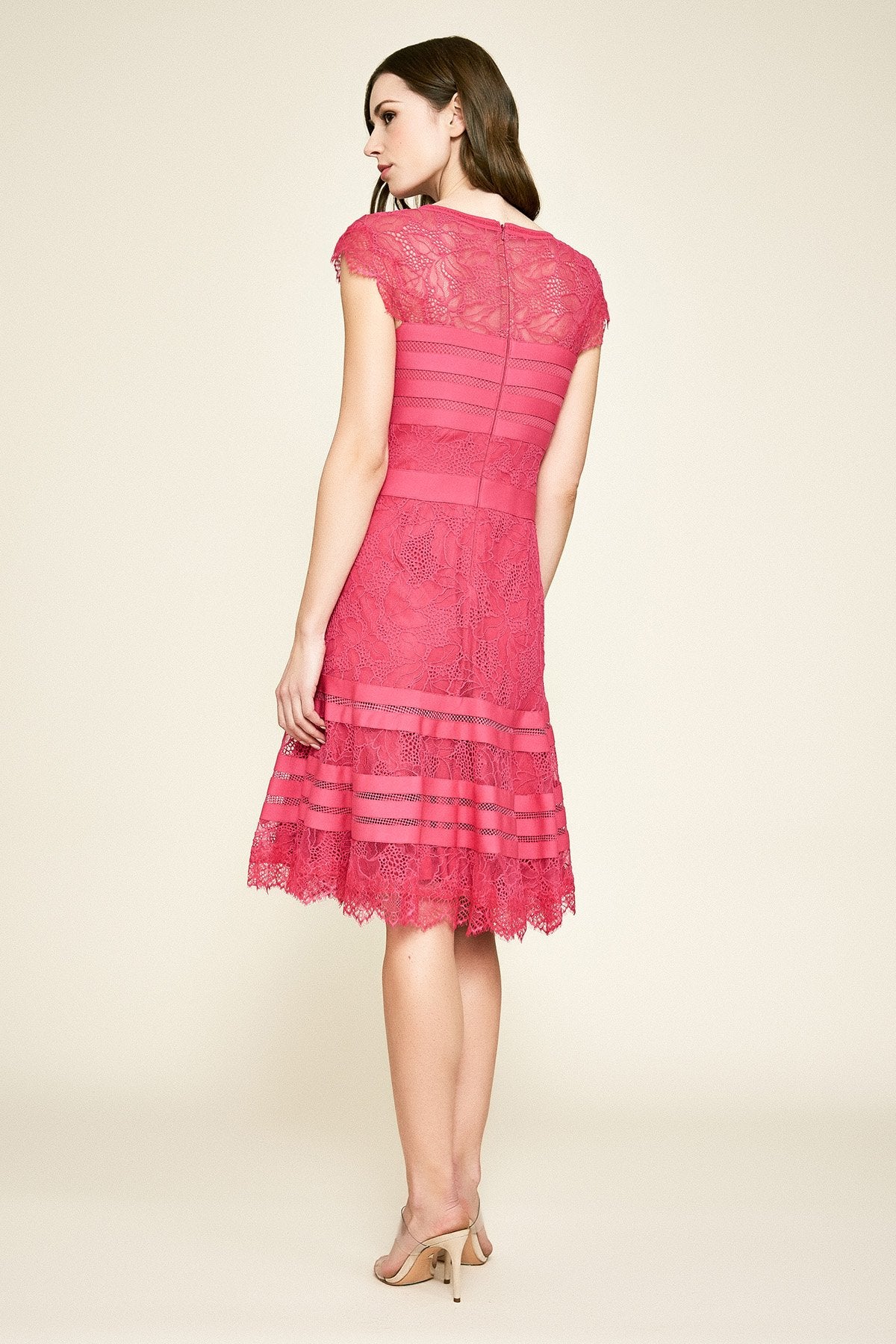 Tadashi Shoji - Usha Flare Lace Dress