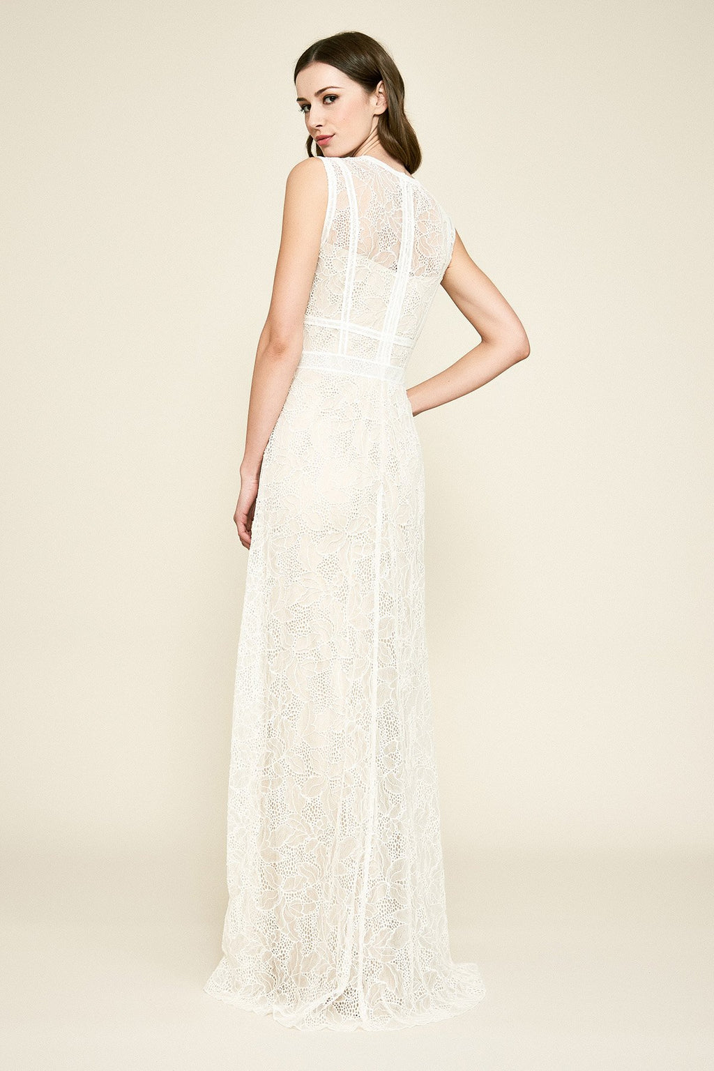 Tadashi Shoji - Vetter Sleeveless Lace Gown