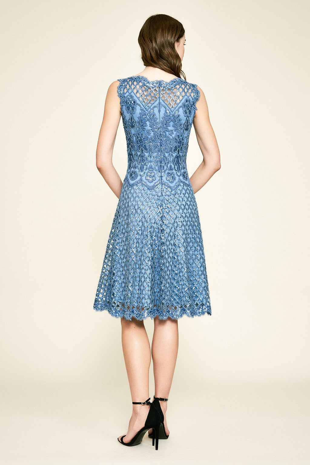Tadashi Shoji - Maven Sequin Embroidered Dress