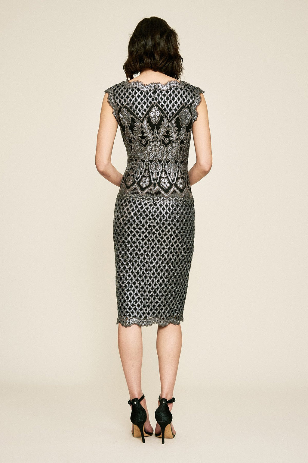 Tadashi Shoji - Hamill Sequin Embroidered Dress
