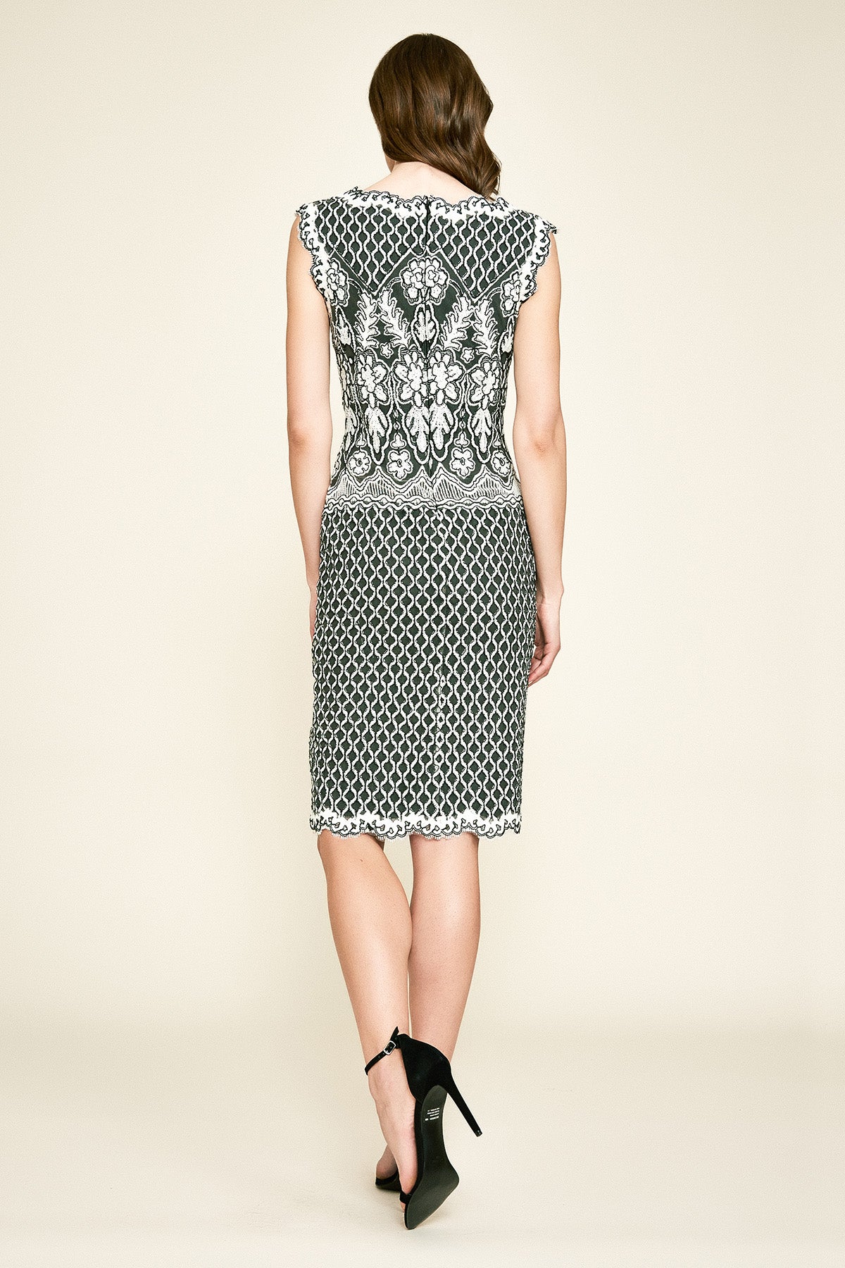 Hamill Sequin Embroidered Dress