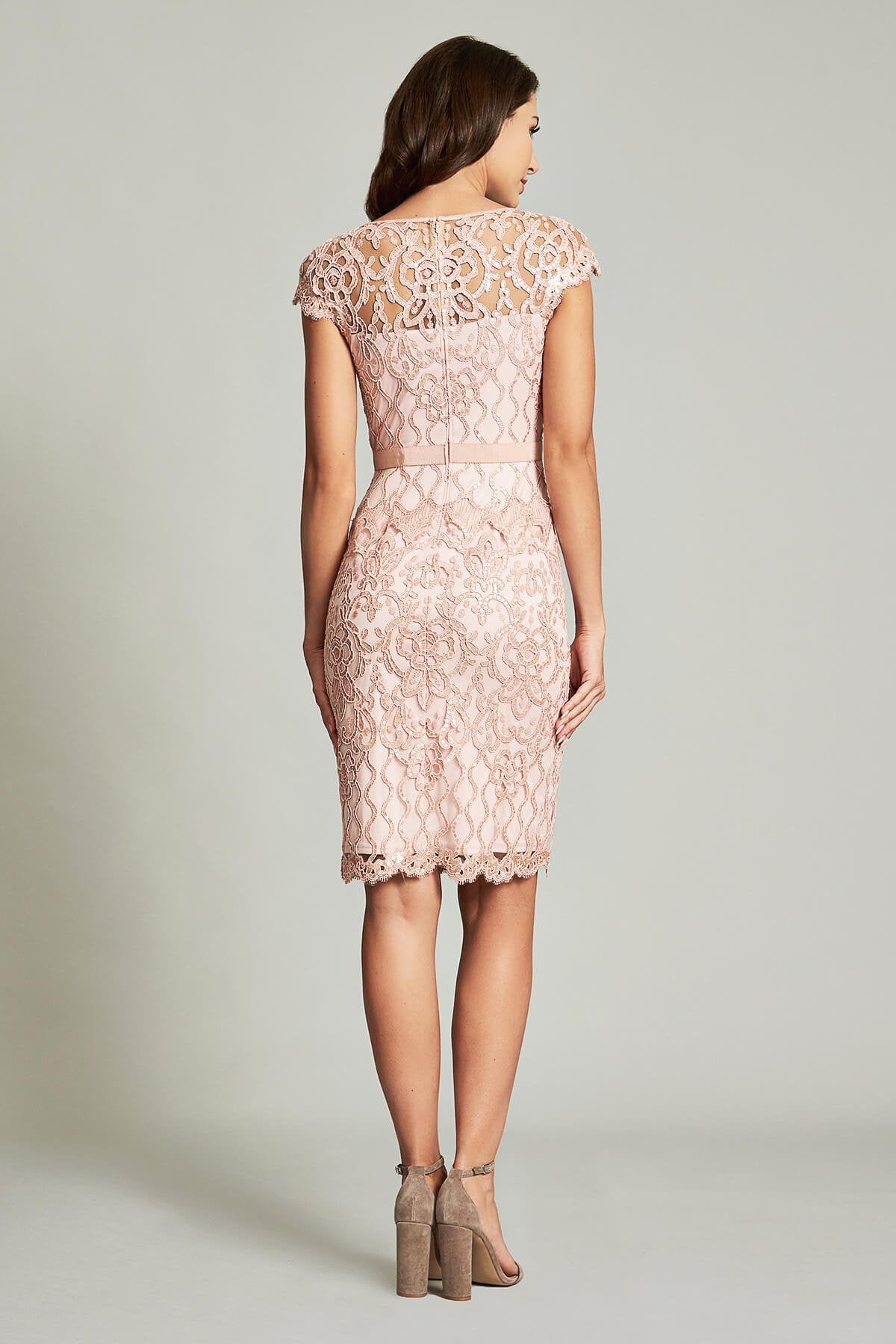 Miranda Sequin Embroidered Dress