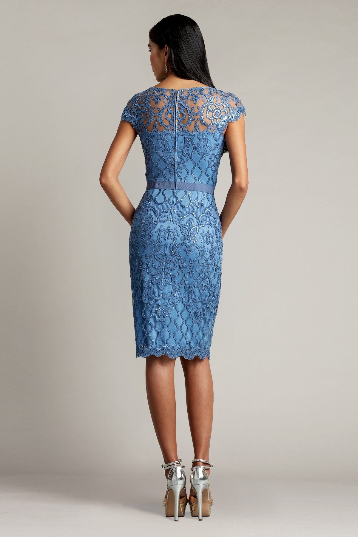 Miranda Sequin Embroidered Dress